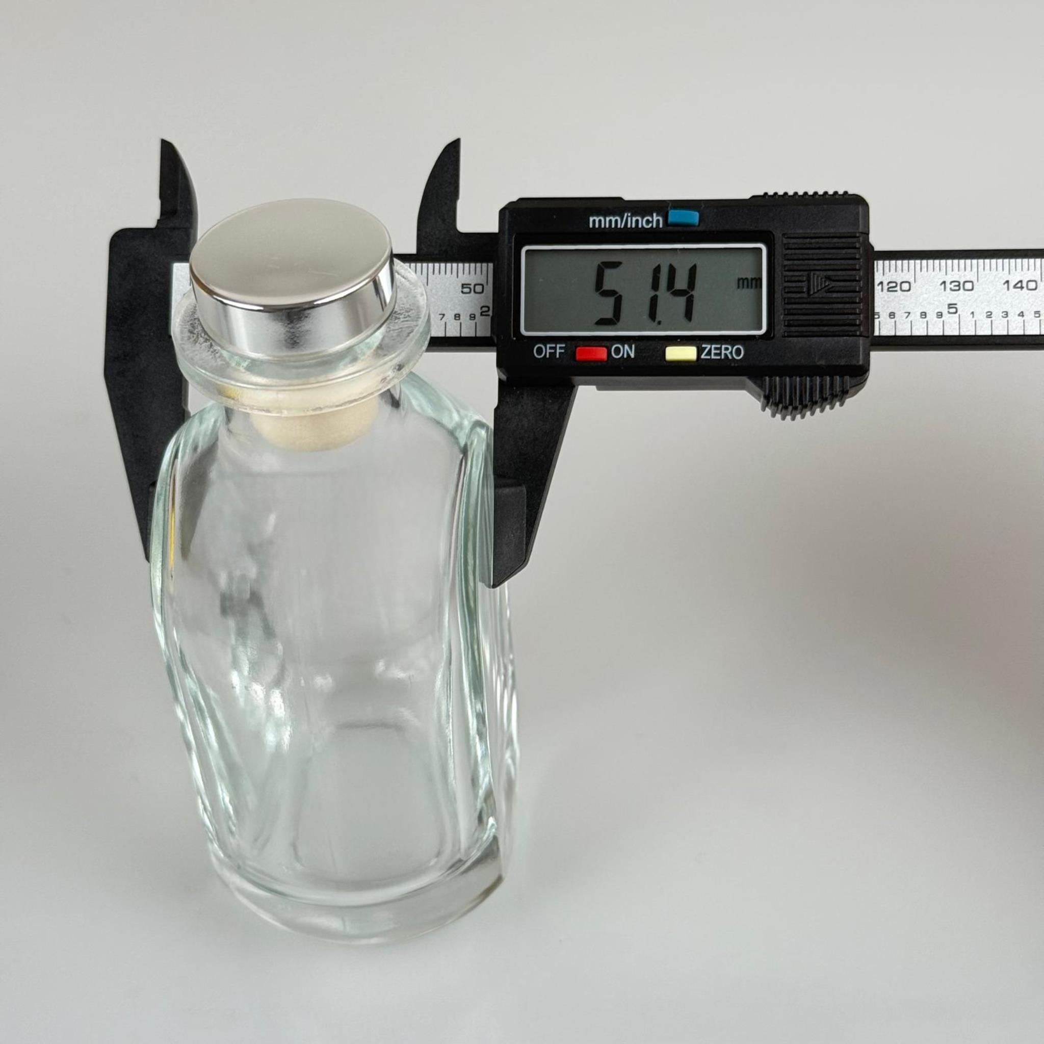 150 CC CAM BAMBU ODA KOKUSU ŞİŞESİ - 150 ML DİFFUSER CAM ŞİŞE + GÜMÜŞ MANTAR TIPA + 3 ADET 24 CM FİBER BAMBU ÇUBUK