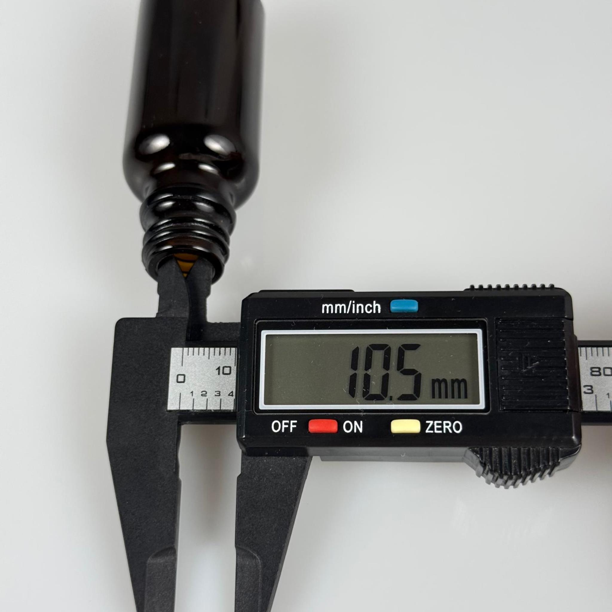 20 CC KOYU AMBER !!ÜST KALİTE!! CAM ŞİŞE 18 MM