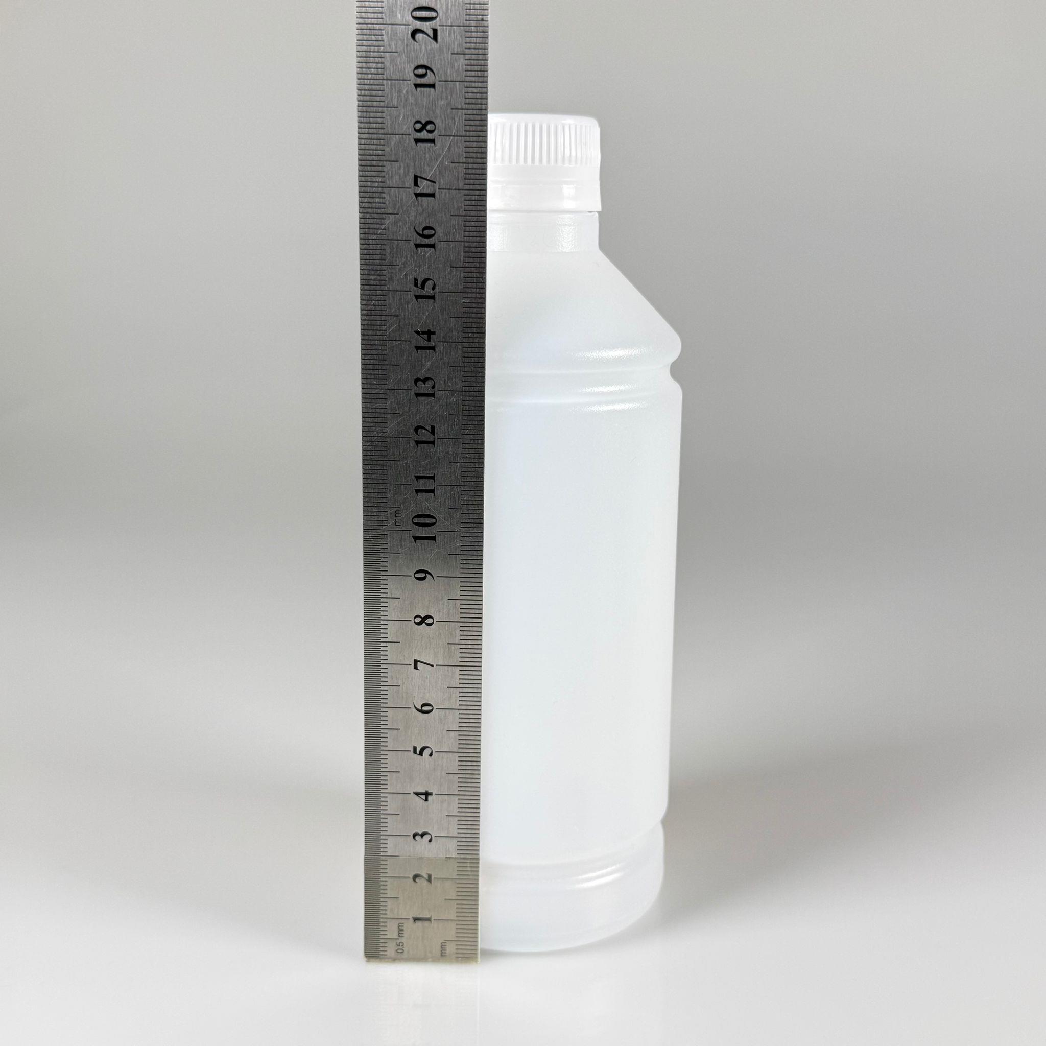 500 CC TİNER ŞİŞESİ - BEYAZ KİLİTLİ KAPAKLI - 500 ML KİMYASALA DAYANIKLI PLASTİK ŞİŞE - 0,5 LT POLİETİLEN ŞİŞE