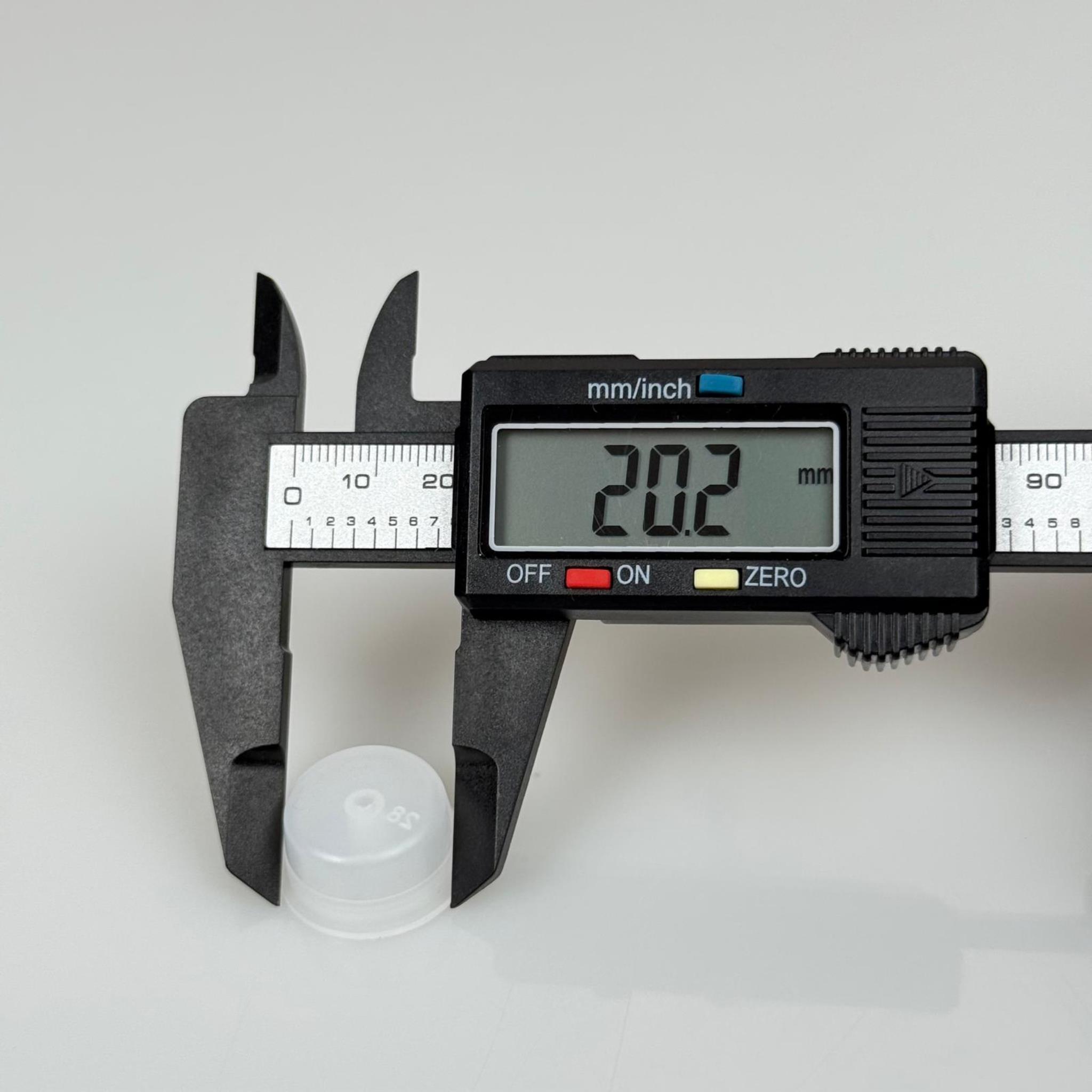 TIPA 20,3 MM DİLLİ - 28 MM AĞIZ ŞURUP ECZA ŞİŞELERİ İÇİN DELİKLİ KOLONYA TIPASI