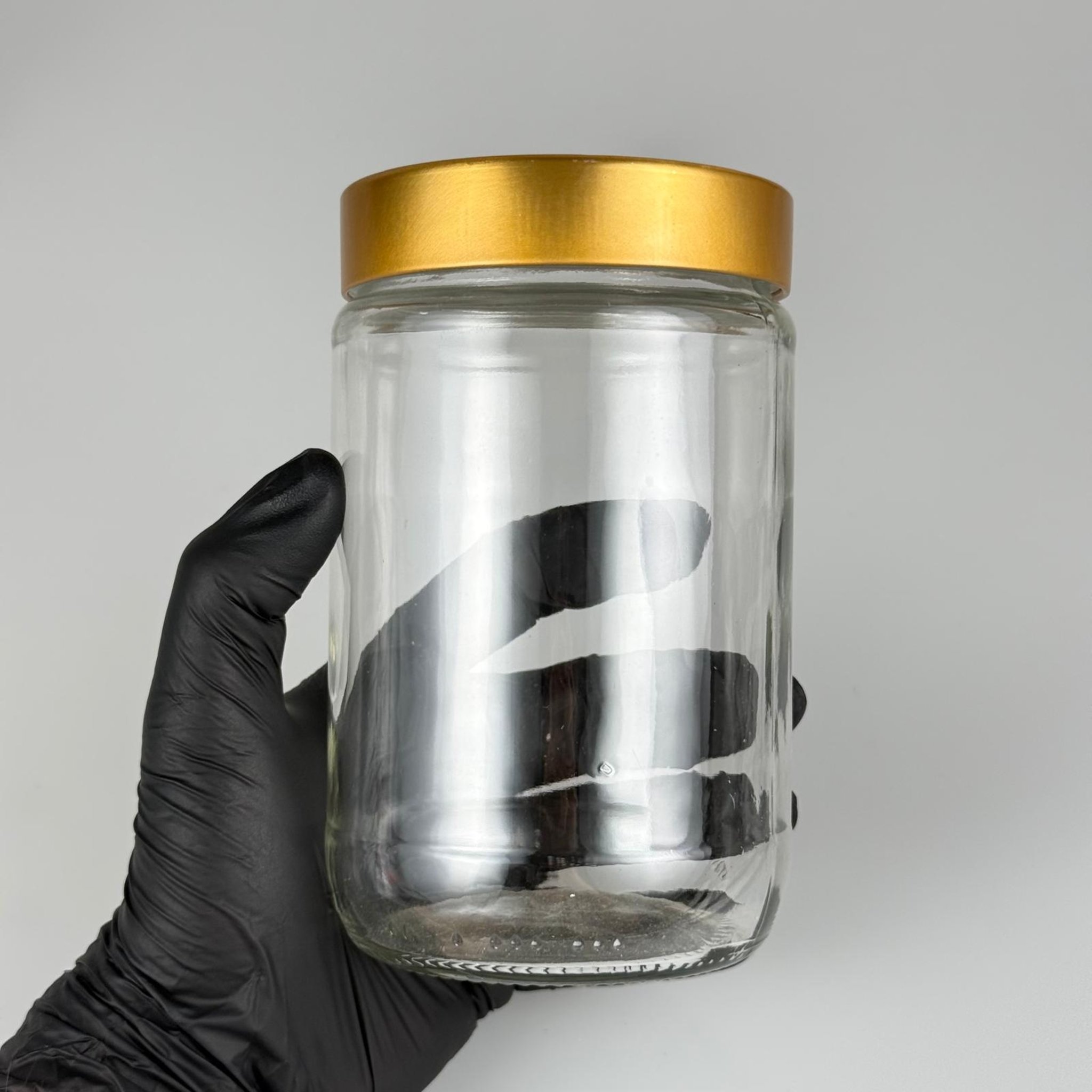 660 CC CAM KAVANOZ - DERİN GOLD LÜKS METAL KAPAKLI - 660 ML CAM KAVANOZ - PAŞABAHÇE