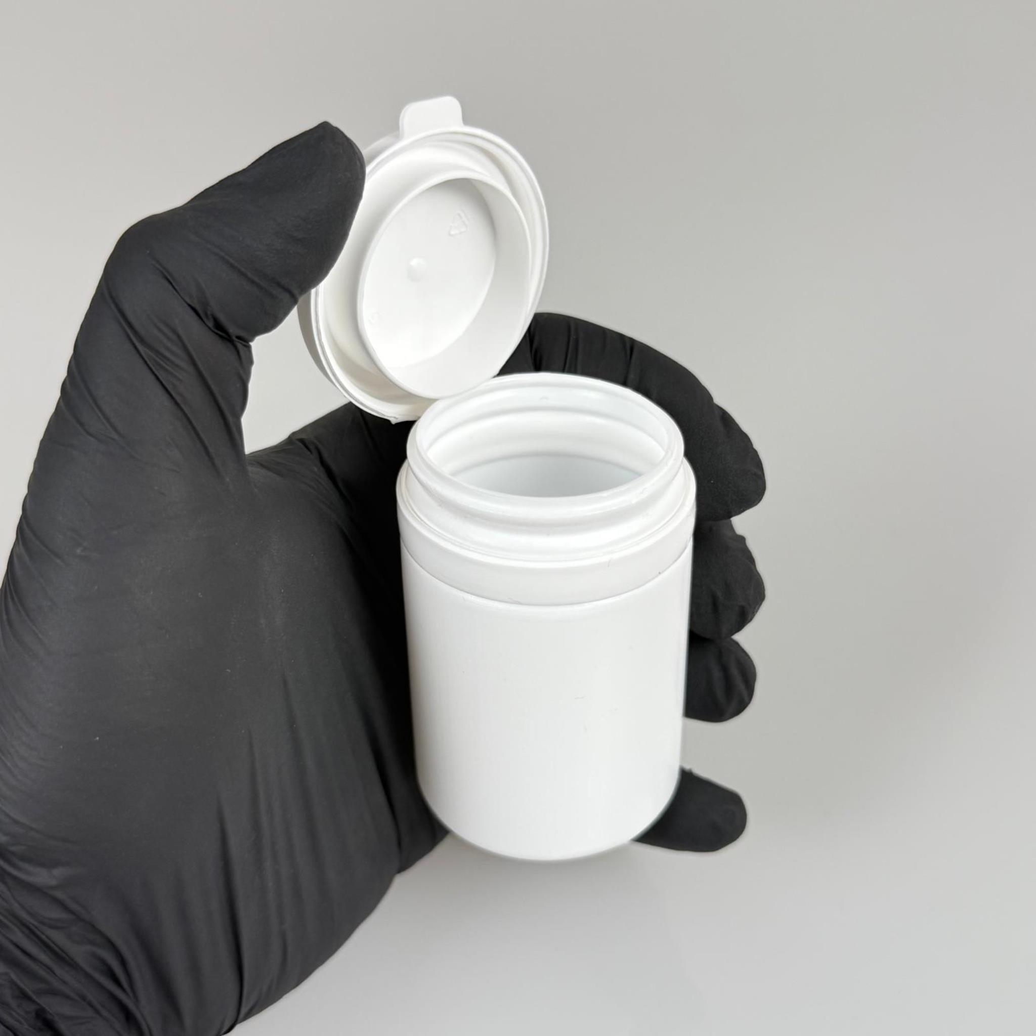 50 CC SAKIZ KUTUSU - YIRTMAÇLI KAPAKLI - 50 ML KAPSÜL KUTUSU - İLAÇ ŞİŞESİ - MEDİKAL AMBALAJ