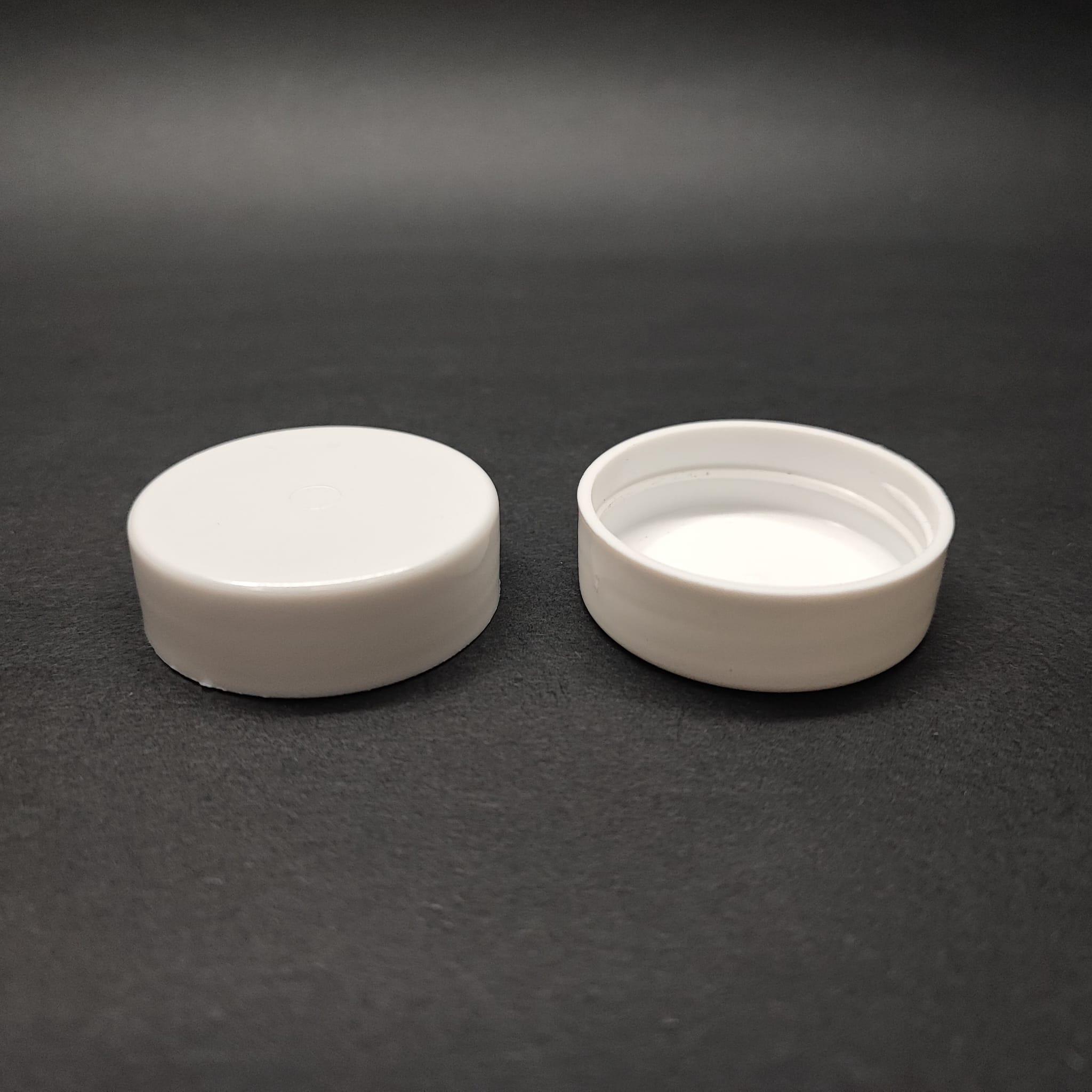 41 MM VİDALI PLASTİK KAPAK BEYAZ