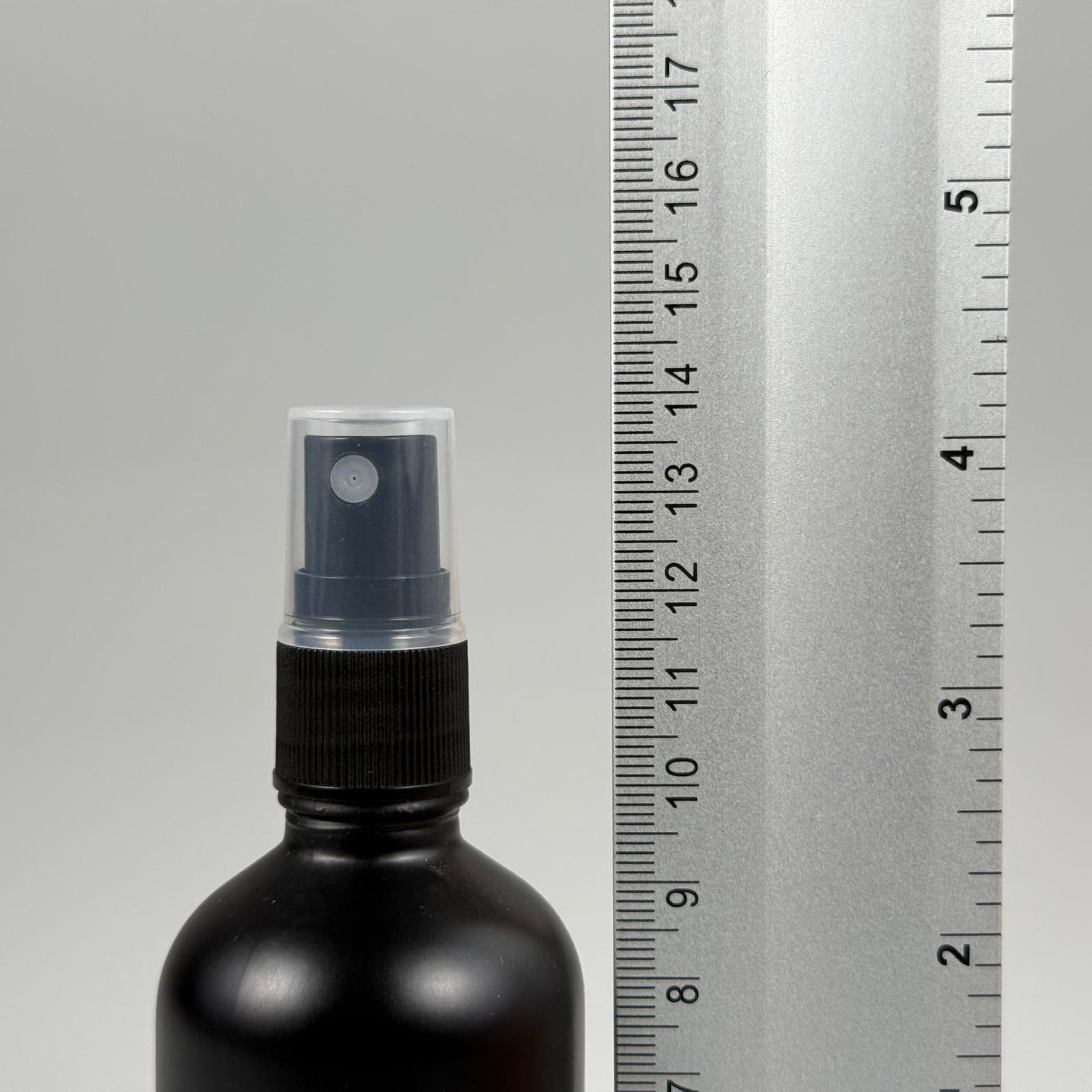 100 CC MAT SİYAH CAM ŞİŞE - SİYAH SPREYLİ - 100 ML SİYAH SPREYLİ CAM ŞİŞE
