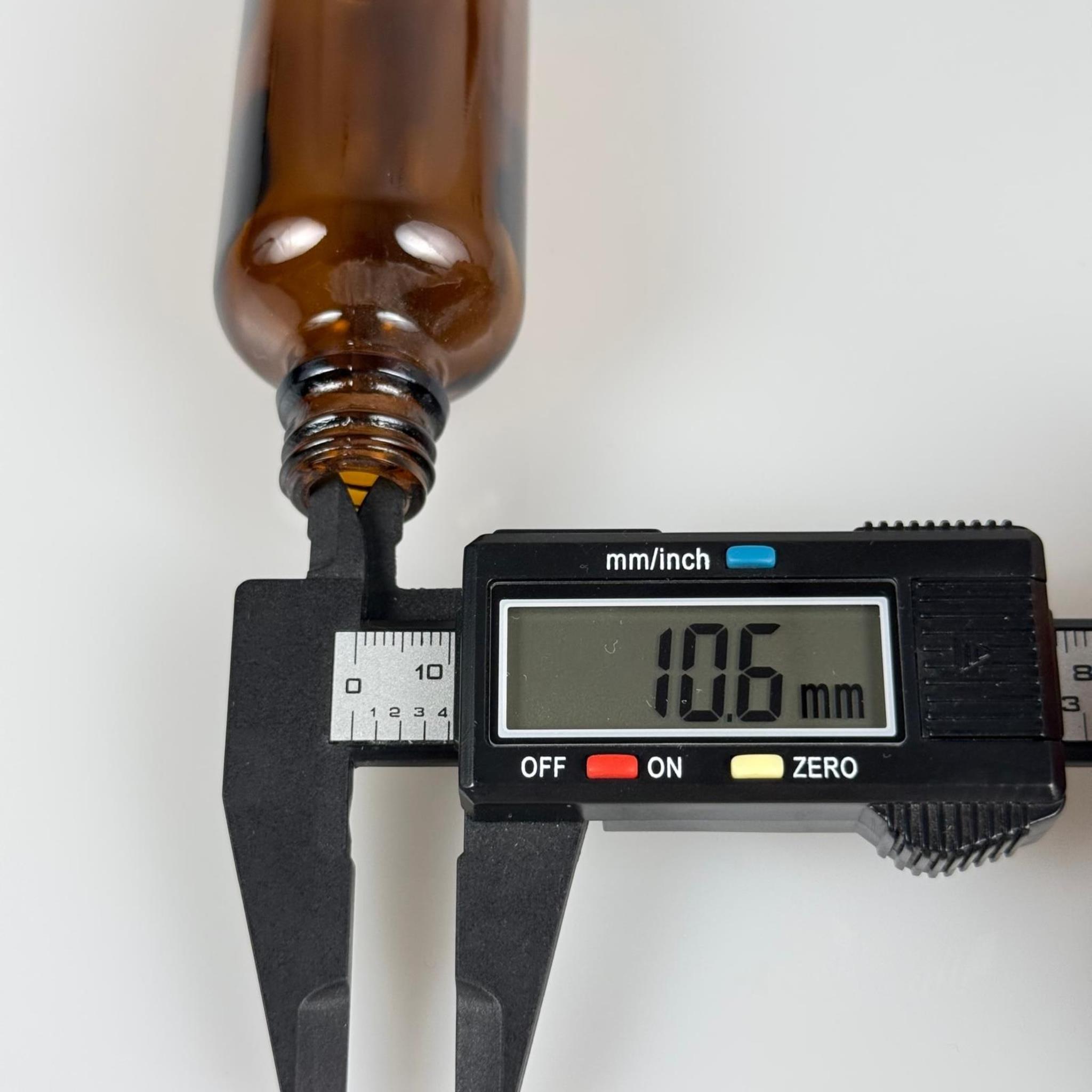 50 CC AMBER CAM ŞİŞE 18 MM AD