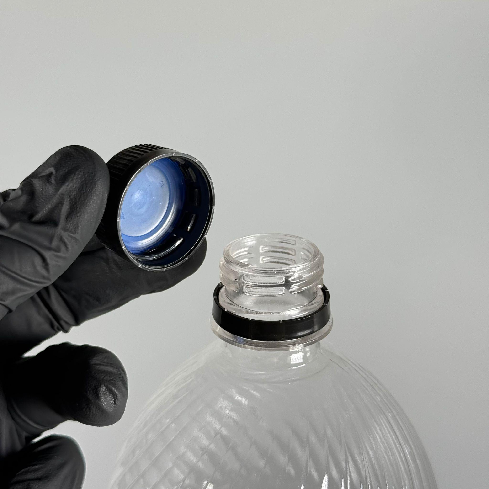 2000 CC PET ŞİŞE - SİYAH KİLİTLİ KAPAKLI - 2000 ML PLASTİK ŞİŞE - 2 LİTRE KİLİT KAPAKLI UCUZ BOŞ PET ŞİŞE