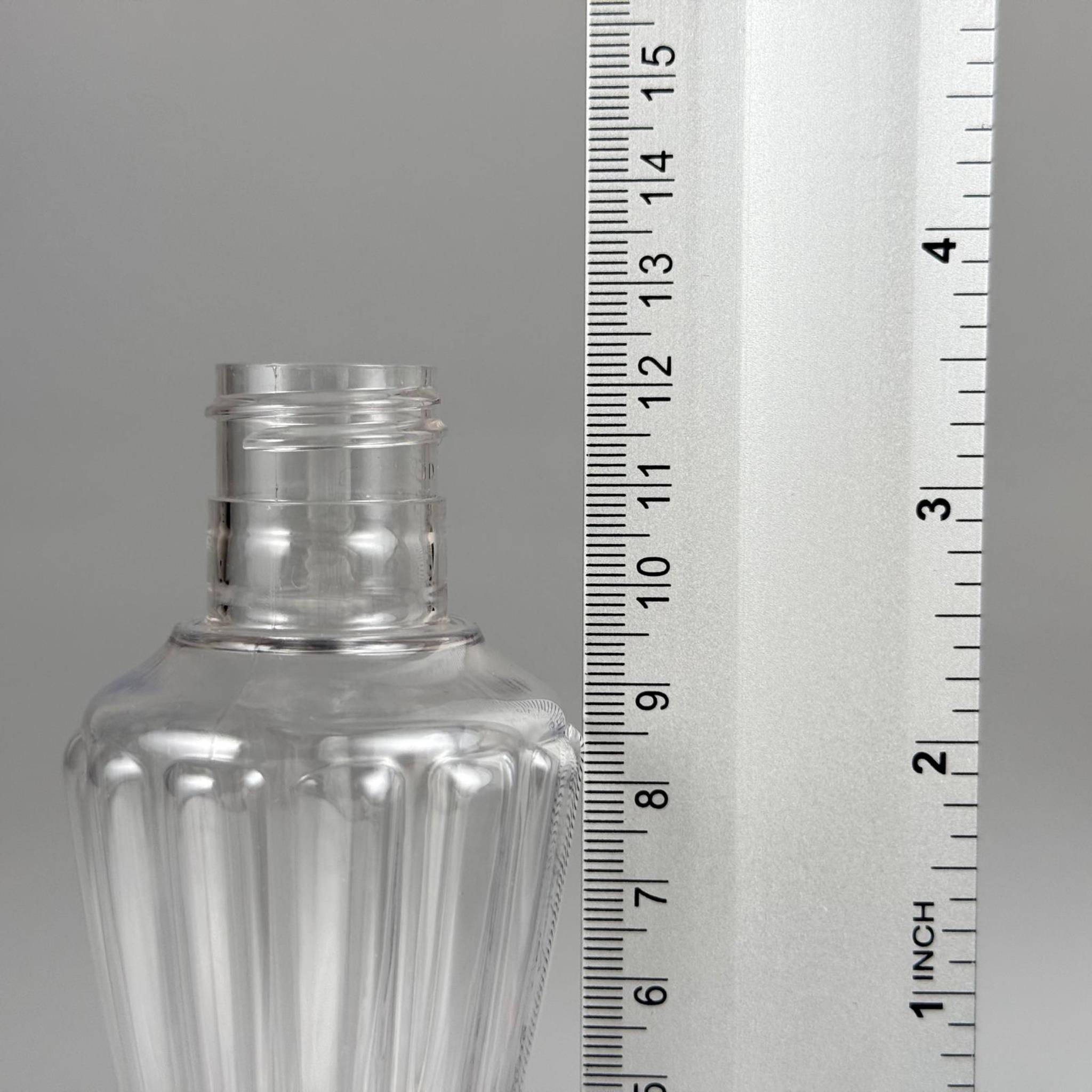 100 CC ŞEFFAF VAZO PET HÜRREM 24 MM İP
