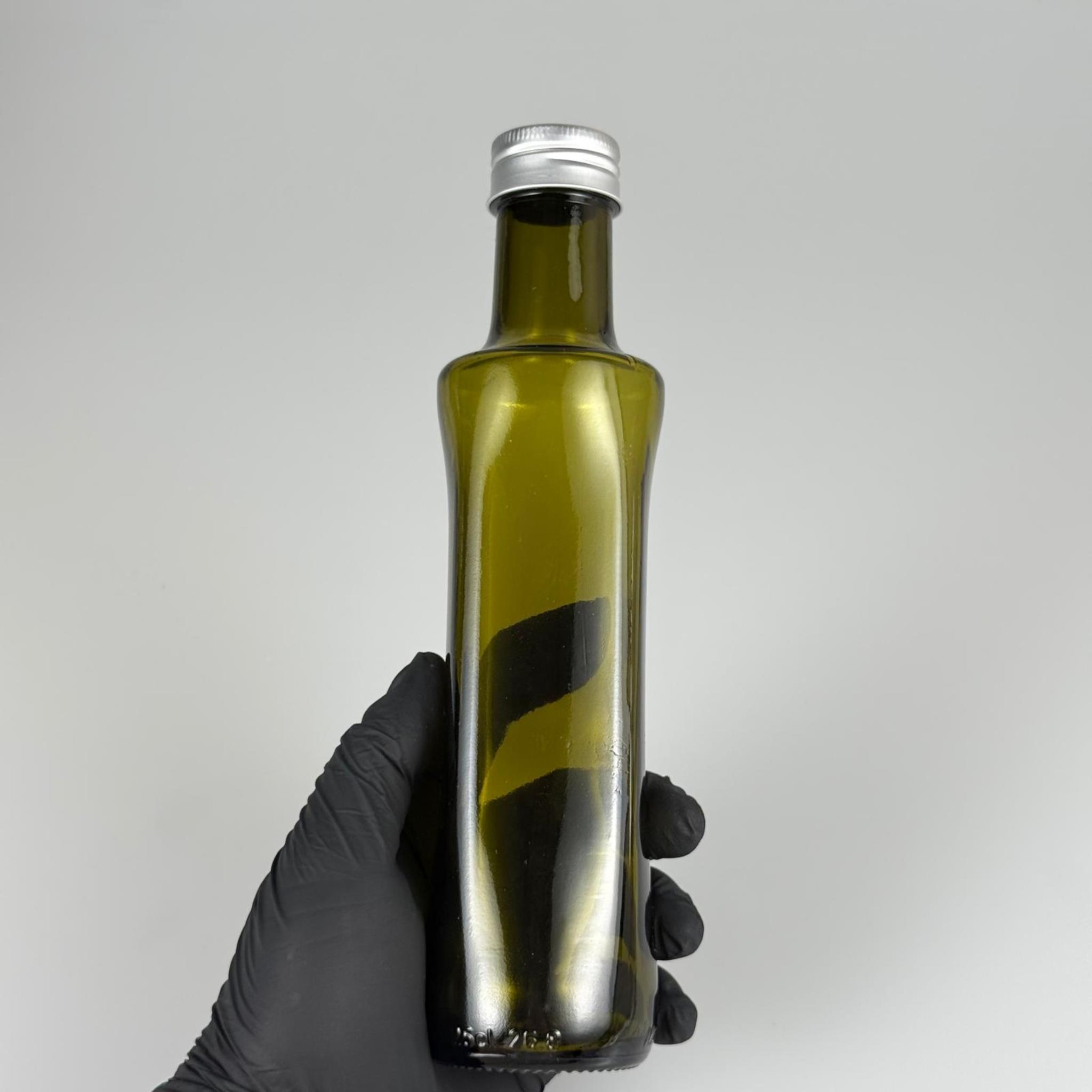 250 CC YEŞİL GEOLİVE CAM ŞİŞE - GÜMÜŞ ALÜMİNYUM KAPAKLI - 250 ML OVAL ŞİŞE - GEOLİVE ŞİŞE 250 ML - zeytinyağı için renkli cam şişeleri