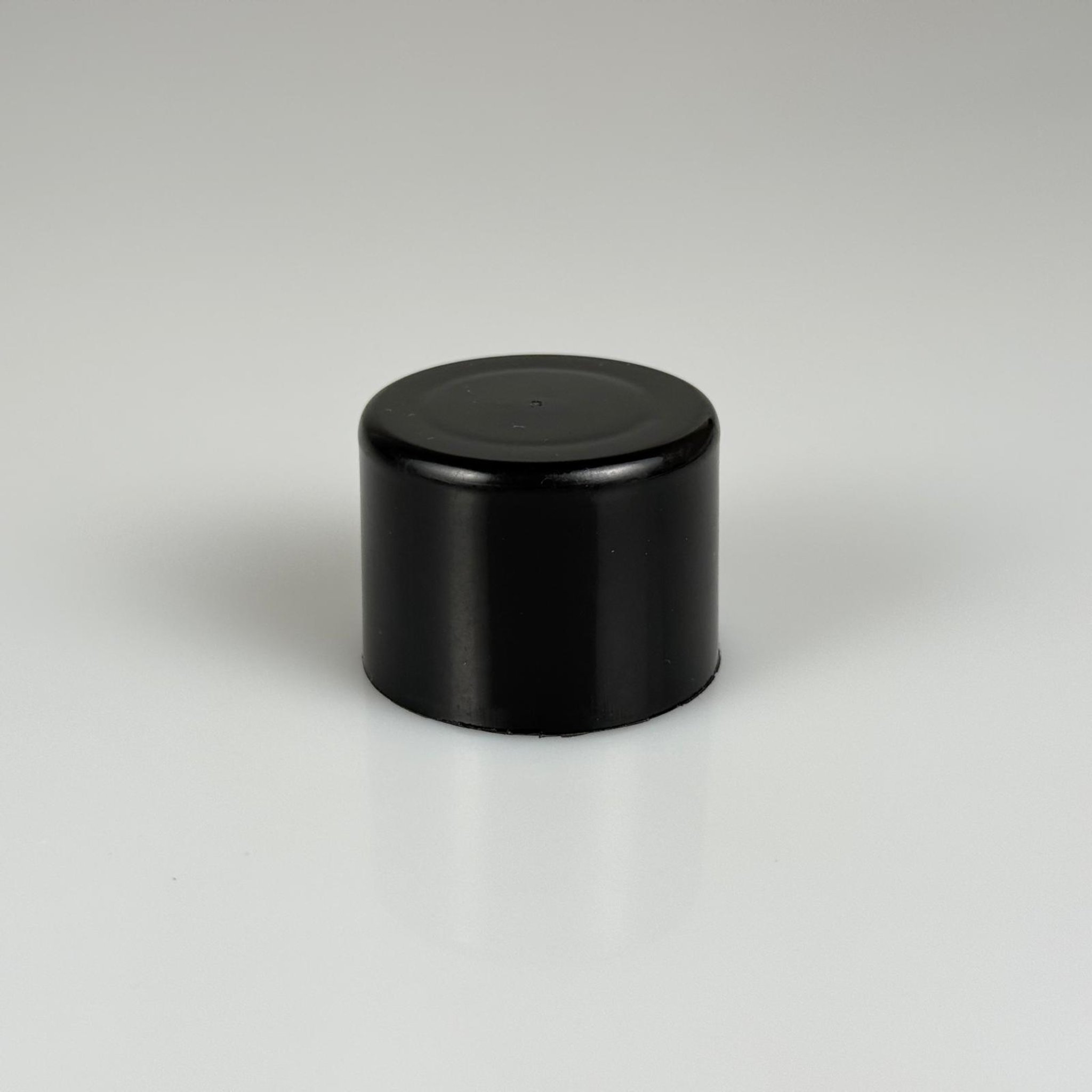 24 MM SİYAH PLASTİK KAPAK -  SİYAH -  KOLONYA ŞİŞESİ KAPAĞI