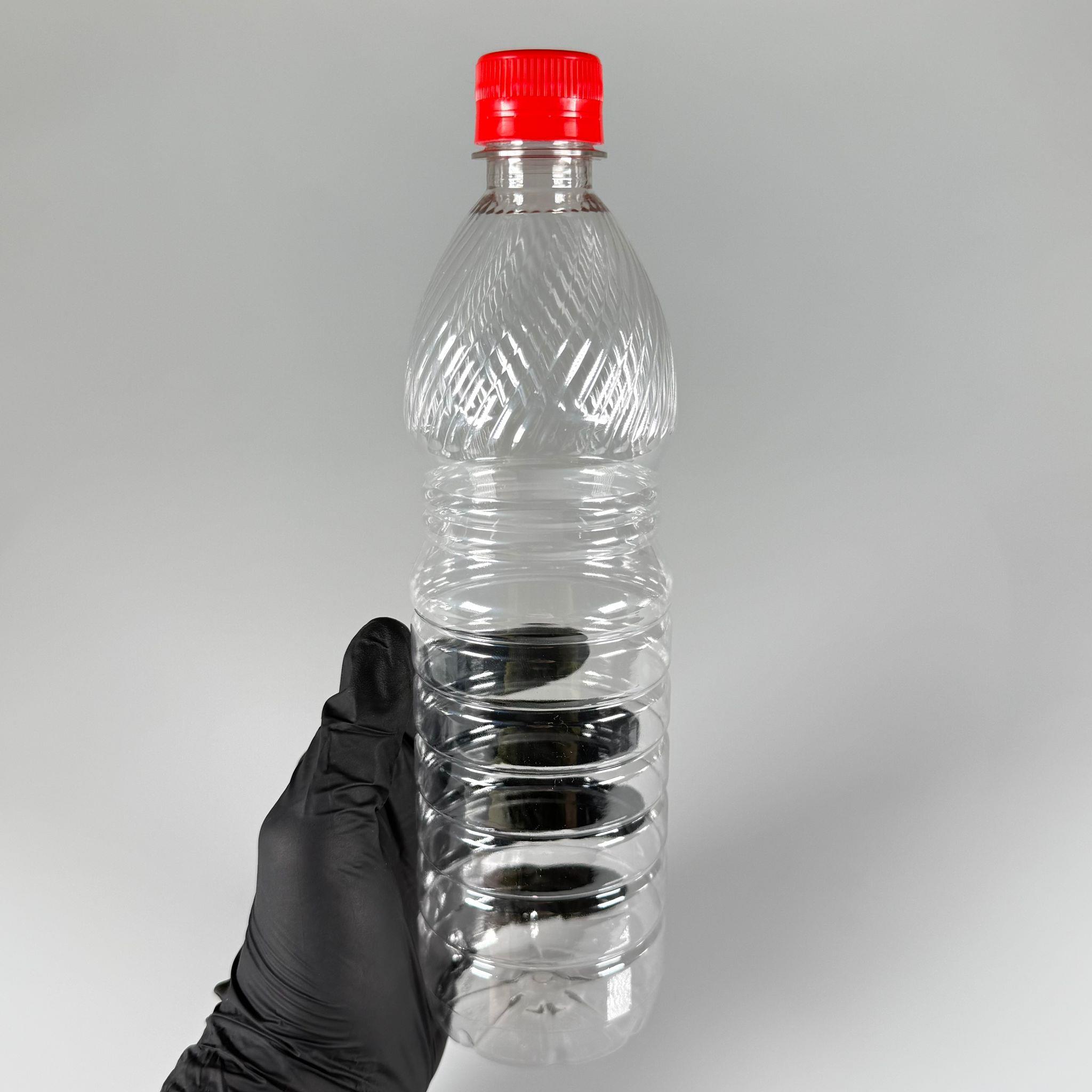 0,75 LT KİLİTLİ KAPAKLI PET ŞİŞE - KIRMIZI KAPAKLI 750 ML BOŞ PET ŞİŞE