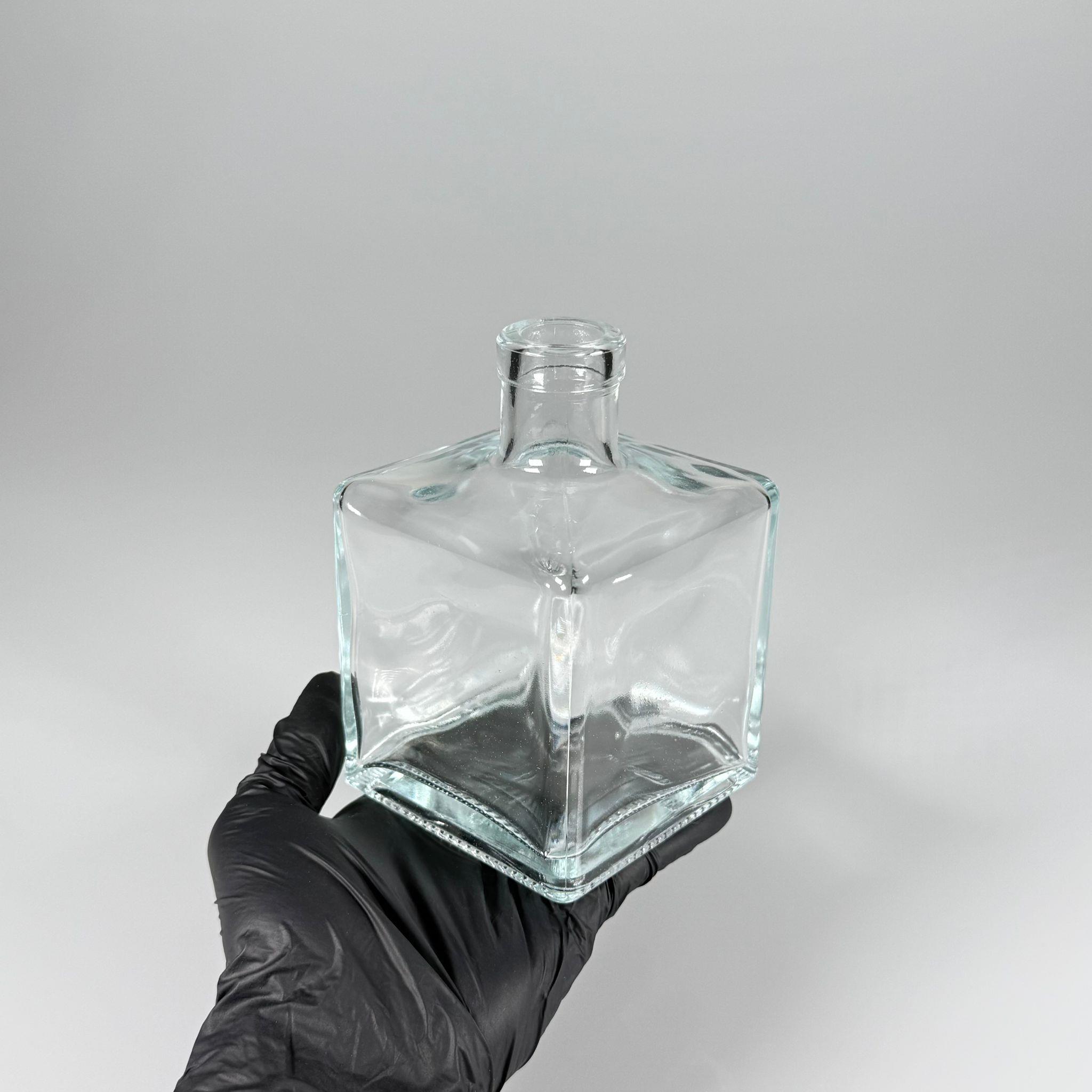 500 CC LÜX ŞİŞE - KARE - 500 ML BÜYÜK BOY DİFFUSER ŞİŞE