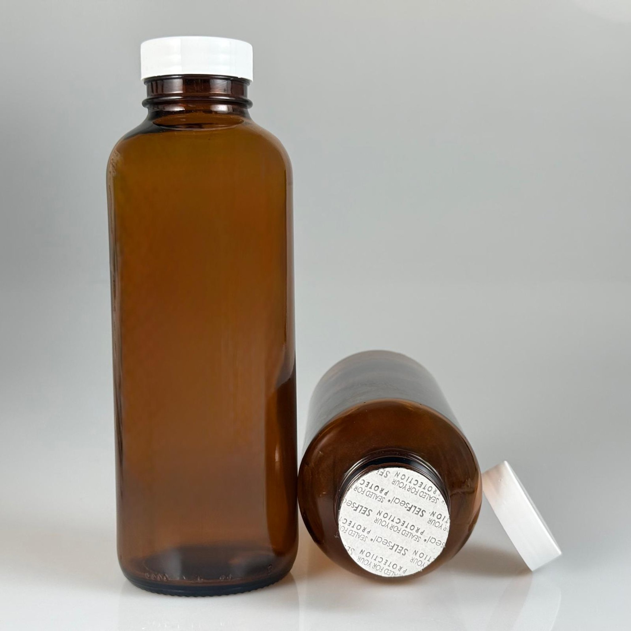 500 CC ENDÜSTRİYEL, KEVITA MODEL GENİŞ AĞIZLI AMBER CAM ŞİŞE - BEYAZ PLASTİK KAPAKLI + KENDİNDEN YAPIŞKANLI KÖPÜK CONTALI TAKIM - 500 ML CAM KAHVERENGİ ECZA, ZEYTİNYAĞI, ÇEREZ, GRANÜR KAHVE, COLDBREW VB İÇİN ÇOK AMAÇLI CAM ŞİŞELER