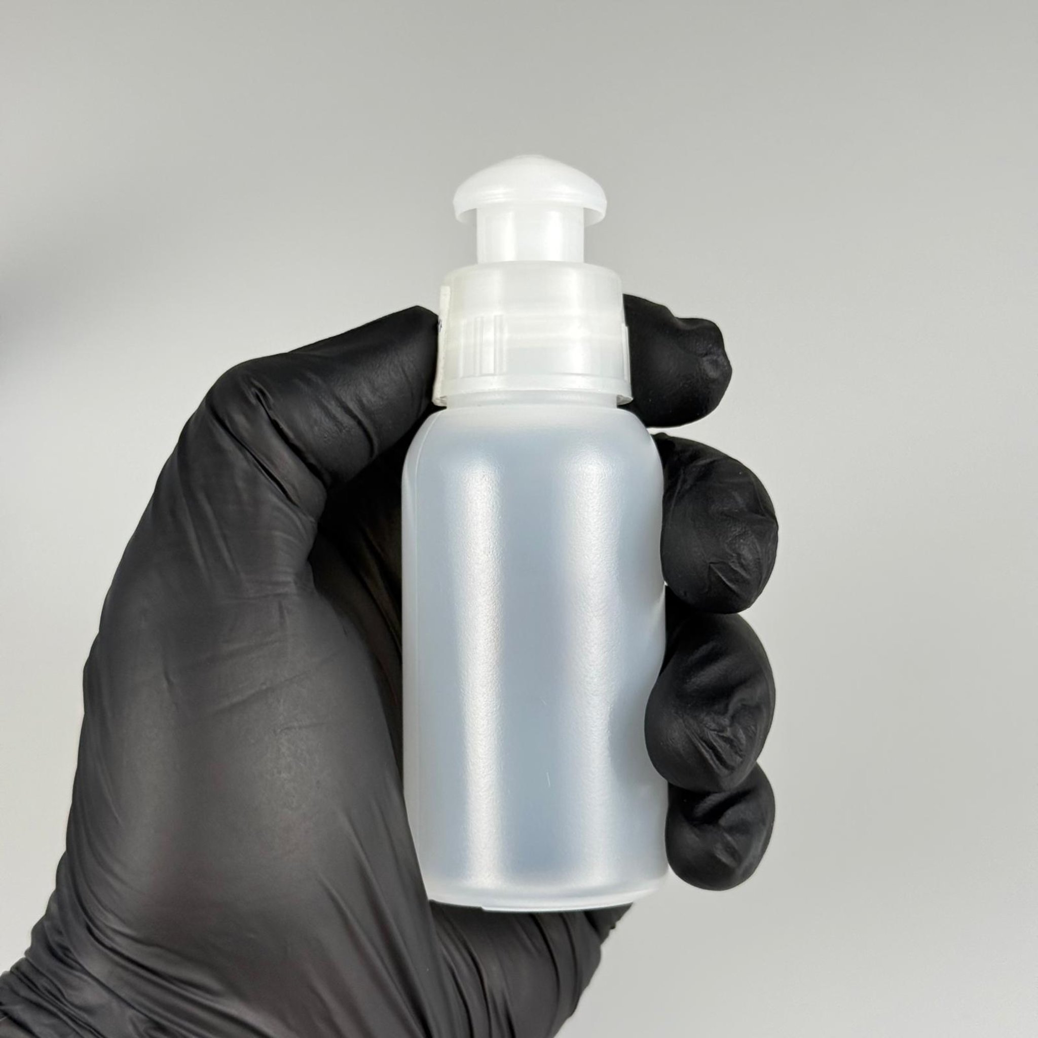 50 ML SIKILABİLİR YUMUŞAK POLİETİLEN PE PLASTİK ŞİŞE - ŞEFFAF PUSH PULL ŞAMPUAN AKITICI - 50 cc sos, yağ, kartuş, mürekkep vb için boş şişeler