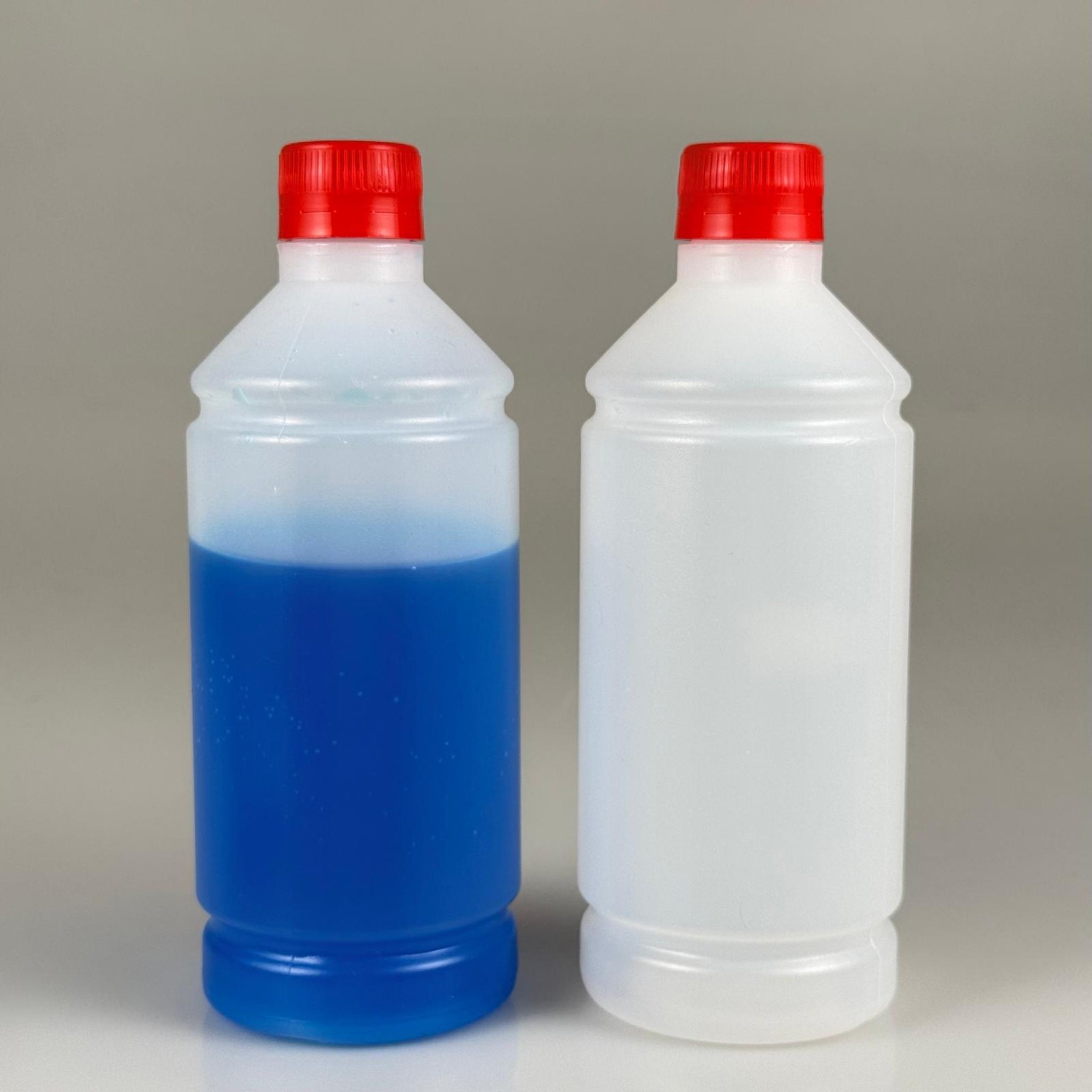 500 CC TİNER ŞİŞESİ - KIRMIZI KİLİTLİ KAPAKLI - 500 ML KİMYASALA DAYANIKLI PLASTİK ŞİŞE - 0,5 LT POLİETİLEN ŞİŞE
