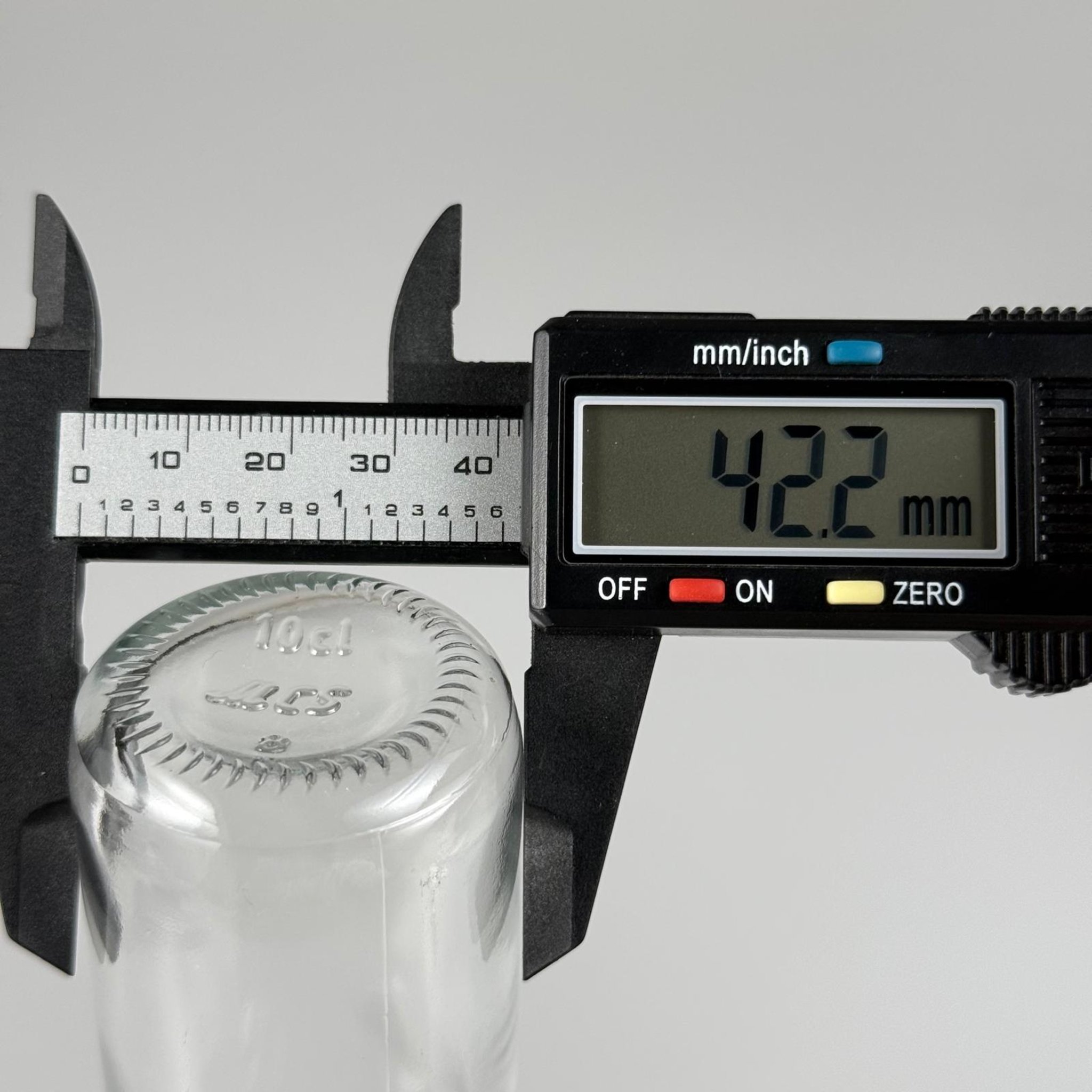 100 CC DORİKA CAM ŞİŞE - AĞIZ ÇAPI 25 MM - 100 ML ŞEFFAF CAM DORİKA ŞİŞE