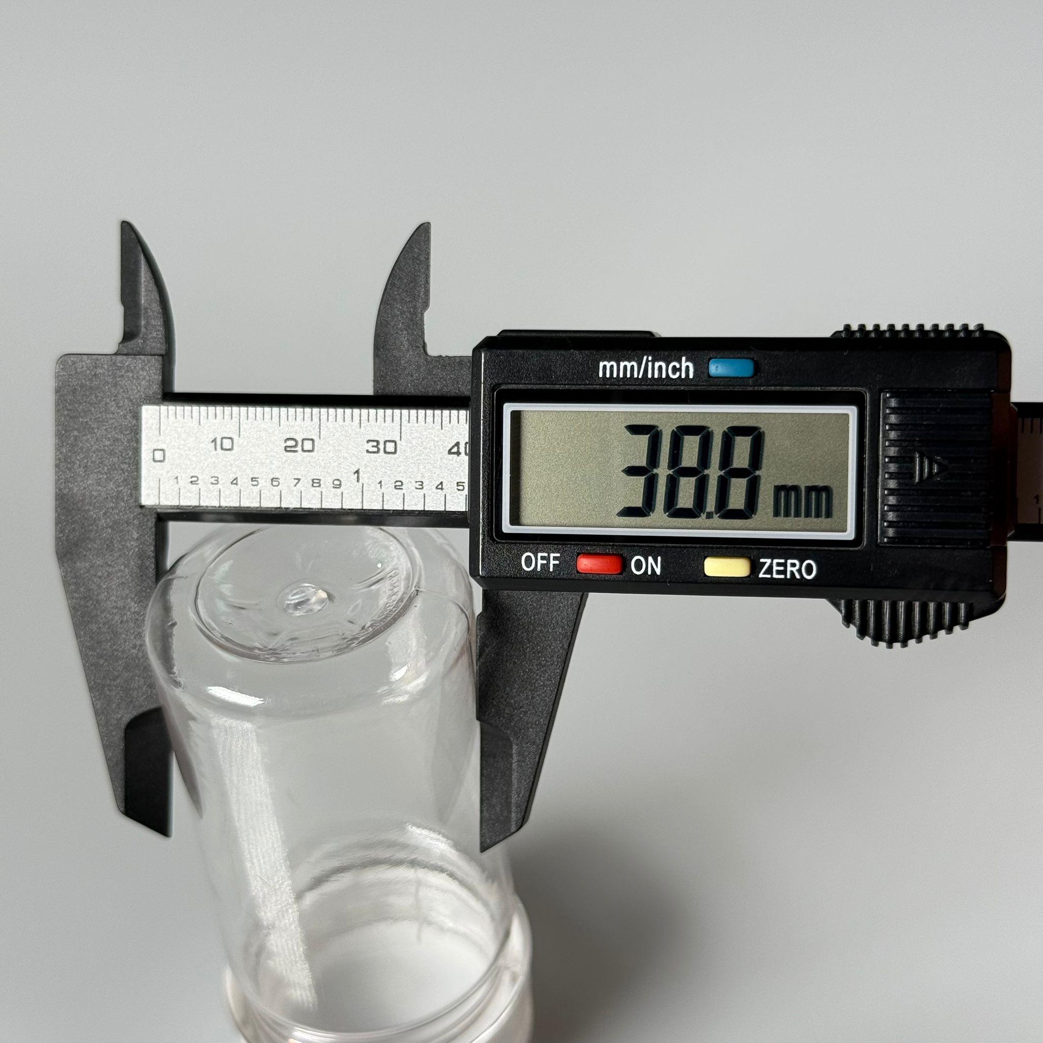 60 CC SİLİNDİR PET ŞİŞE (15,6 GR) - 38 MM GENİŞ AĞIZLI KİLİTLİ BEYAZ KAPAKLI - 60 ML PLASTİK NUMUNE BOŞ ŞİŞELER