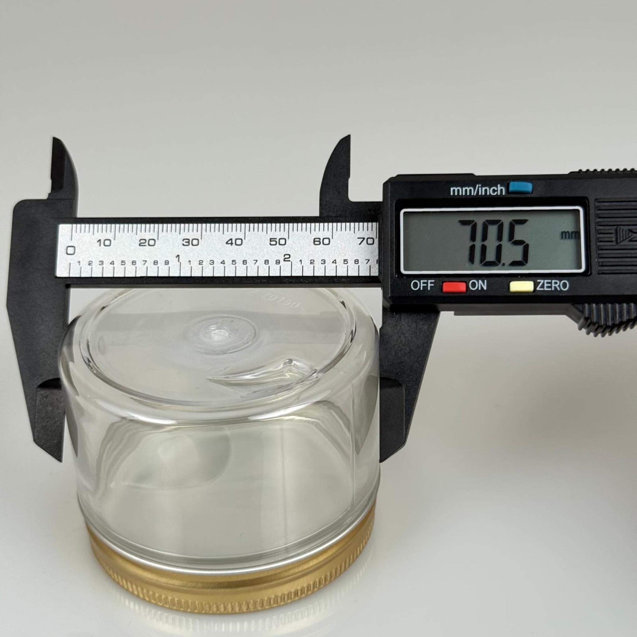 150 ML SERT PET KAVANOZ + GOLD METAL KAPAK + İÇ TIPA - 150 CC KALIN ŞEFFAF PLASTİK KAVANOZ GOLD METAL KAPAKLI İÇ TIPALI TAKIM - KREM KAVANOZLARI