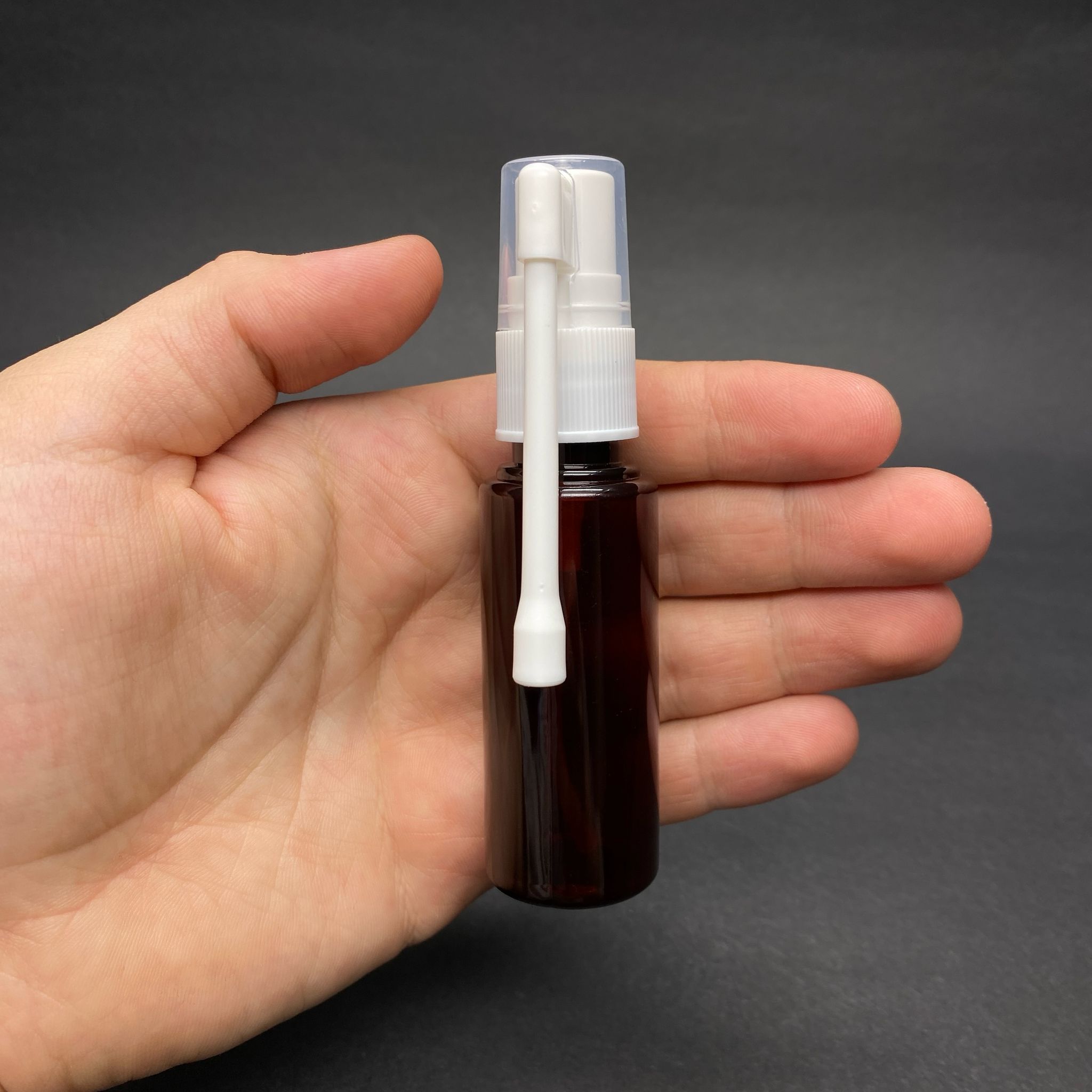 30 CC AMBER PET ŞİŞE- ORAL BOĞAZ SPREYLİ 30 ML PLASTİK ŞİŞE