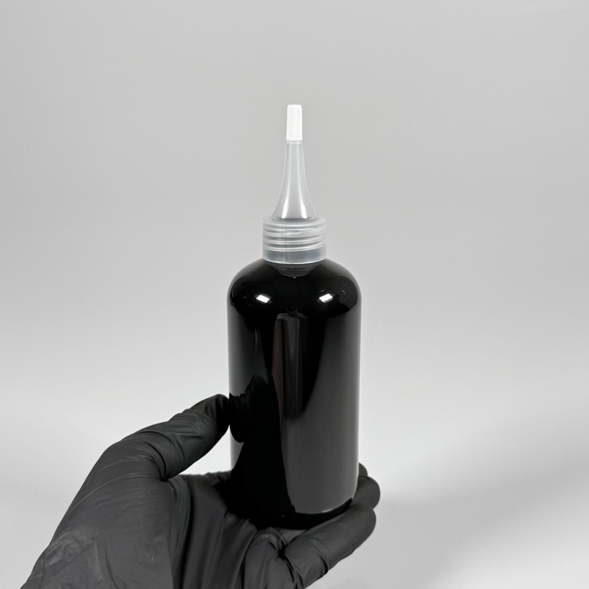 250 CC SİYAH ŞİŞE - AKITICI KAPAKLI - 250 ML AKITICILI PLASTİK ŞİŞE - ZEYNEP MODEL PET ŞİŞE