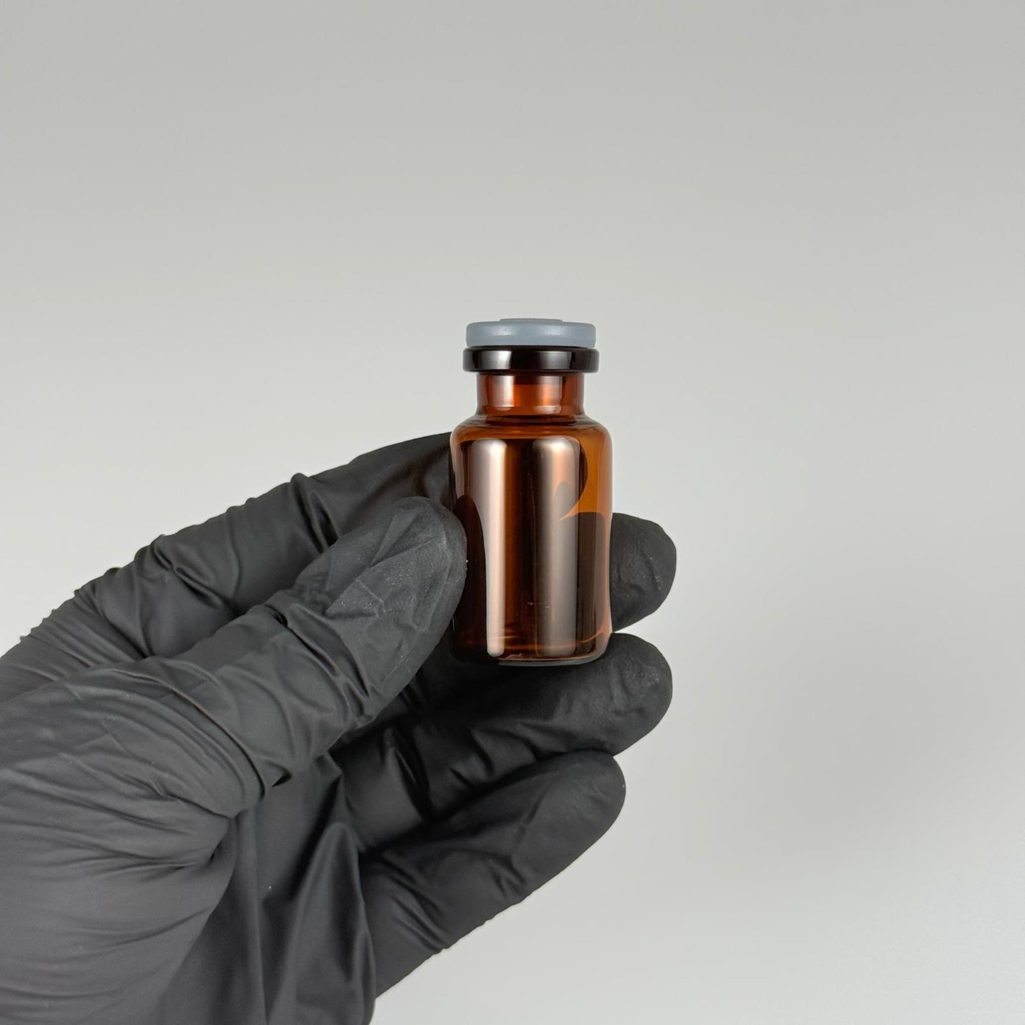 24x45 MM İNCE BOROSİLİKAT FLAKON CAM ŞİŞE 12 ML + BUTİL KAUÇUK TIPA 20 MM - AMBER CAM İLAÇ, ECZA, PENİSİLİN, MEDİKAL, LABORATUVAR, FARMASÖTİK ŞİŞELERİ