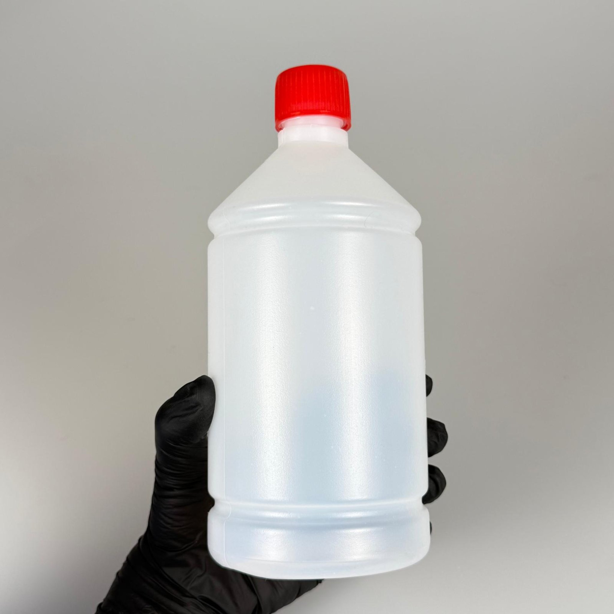 1000 CC TİNER ŞİŞESİ - KIRMIZI İÇ TIPALI ÇOCUK EMNİYET KİLİTLİ KAPAKLI - 1000 ML KİMYASALA DAYANIKLI PLASTİK ŞİŞE - 1 LT POLİETİLEN ŞİŞE