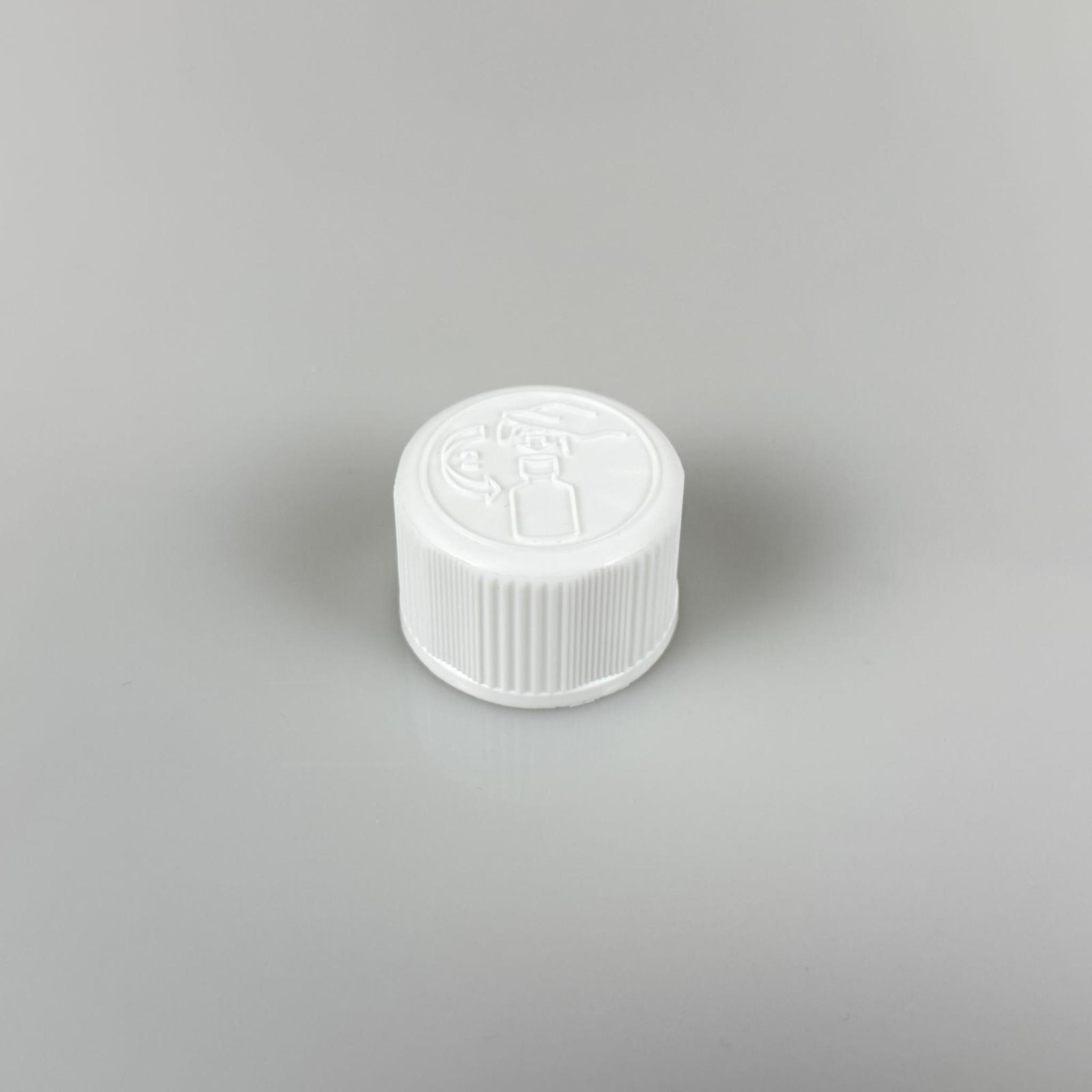 28 MM ÇOCUK KİLİTLİ BEYAZ KAPAK