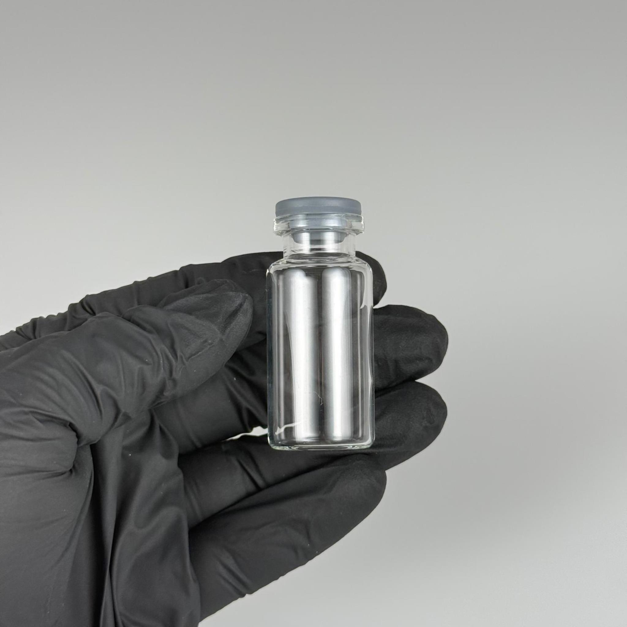 23X50 MM İNCE BOROSİLİKAT FLAKON CAM ŞİŞE 12 ML + BUTİL KAUÇUK TIPA 20 MM - ŞEFFAF CAM İLAÇ, ECZA, PENİSİLİN, MEDİKAL, LABORATUVAR, FARMASÖTİK ŞİŞELERİ