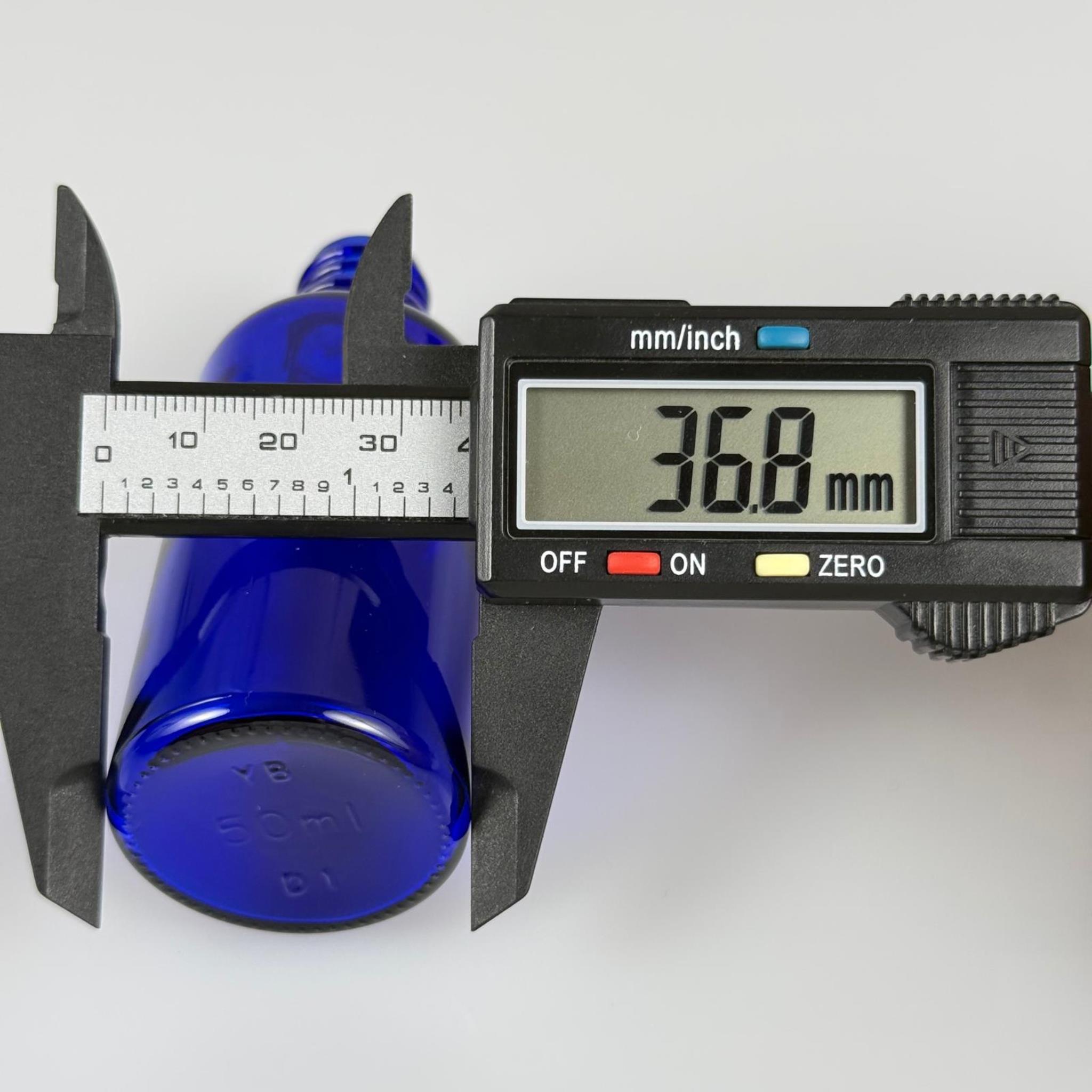 50 CC MAVİ CAM DAMLALIKLI ŞİŞE - SİYAH EMZİK + BEYAZ DÜZ KAPAK + CAM PİPET TAKIM - 50 ML DAMLALIKLI ŞİŞE SETİ