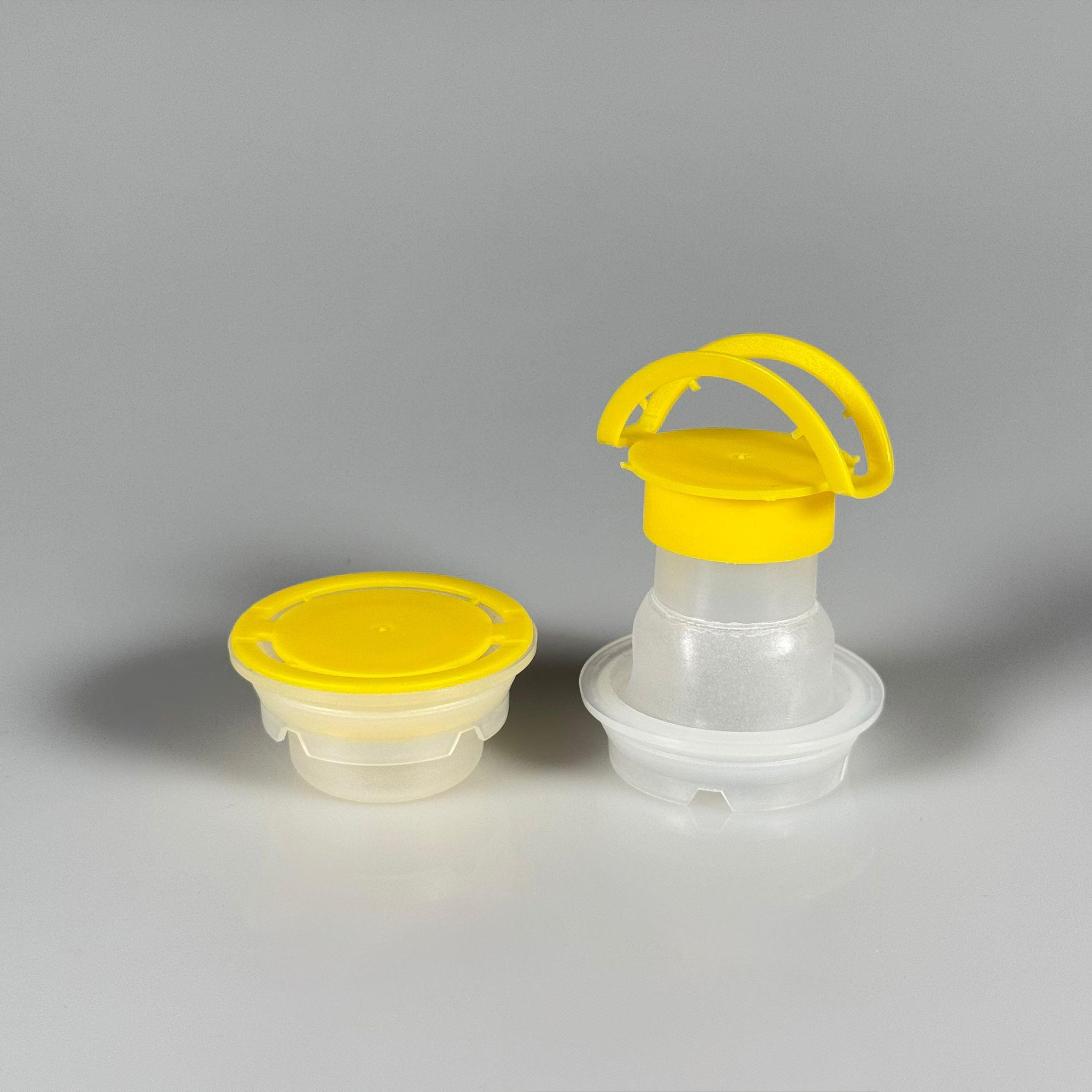 32 MM YEDEK YAĞ TENEKE KAPAĞI - Çakma Metal TENEKE Kapağı - SARI N2 KA NG BERİCAP