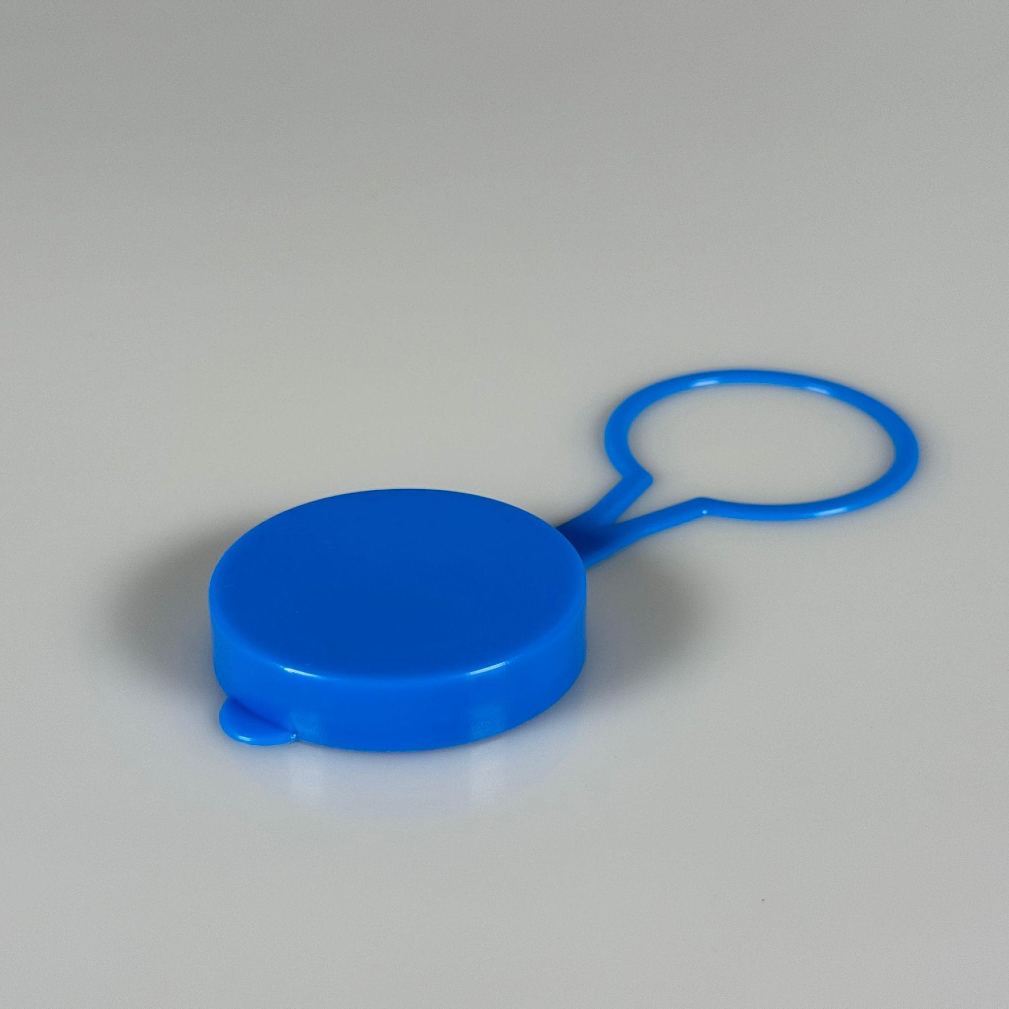 44 - 11 MM PLASTİK AYRAN KAPAĞI GEÇMELİ KAPAK - CAM SÜT ŞİŞESİ KAPAĞI - SÜTAŞ CAM AYRAN ŞİŞESİ KAPAĞI - NOSTALJİ SÜT AYRAN KAPAK - MAVİ