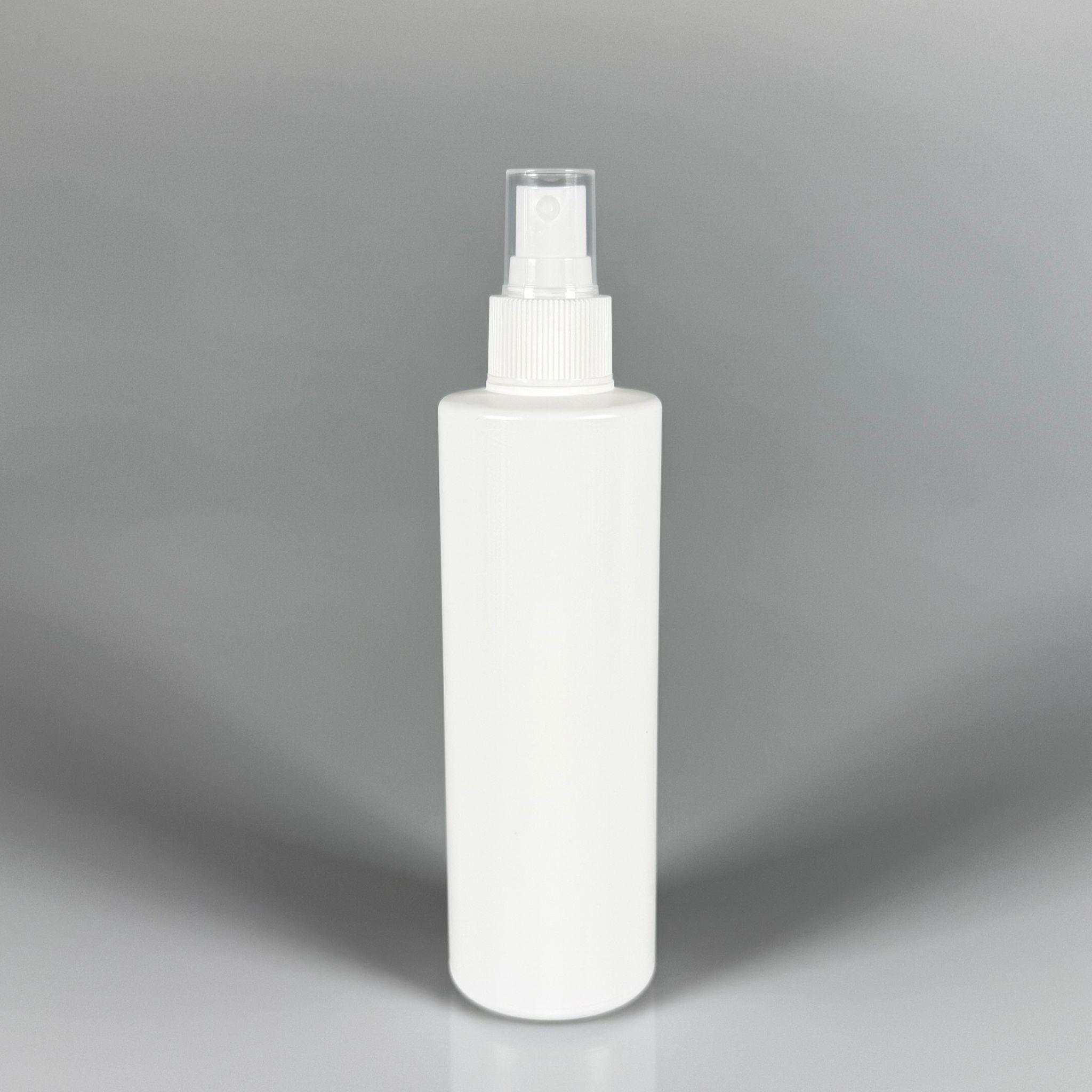 200 CC (SİLME 250 CC) BEYAZ SİLİNDİR MODEL MAT SERT POLİETİLEN ŞİŞE - BEYAZ SPREYLİ - 200 ML BEYAZ SPREYLİ PLASTİK ŞİŞE