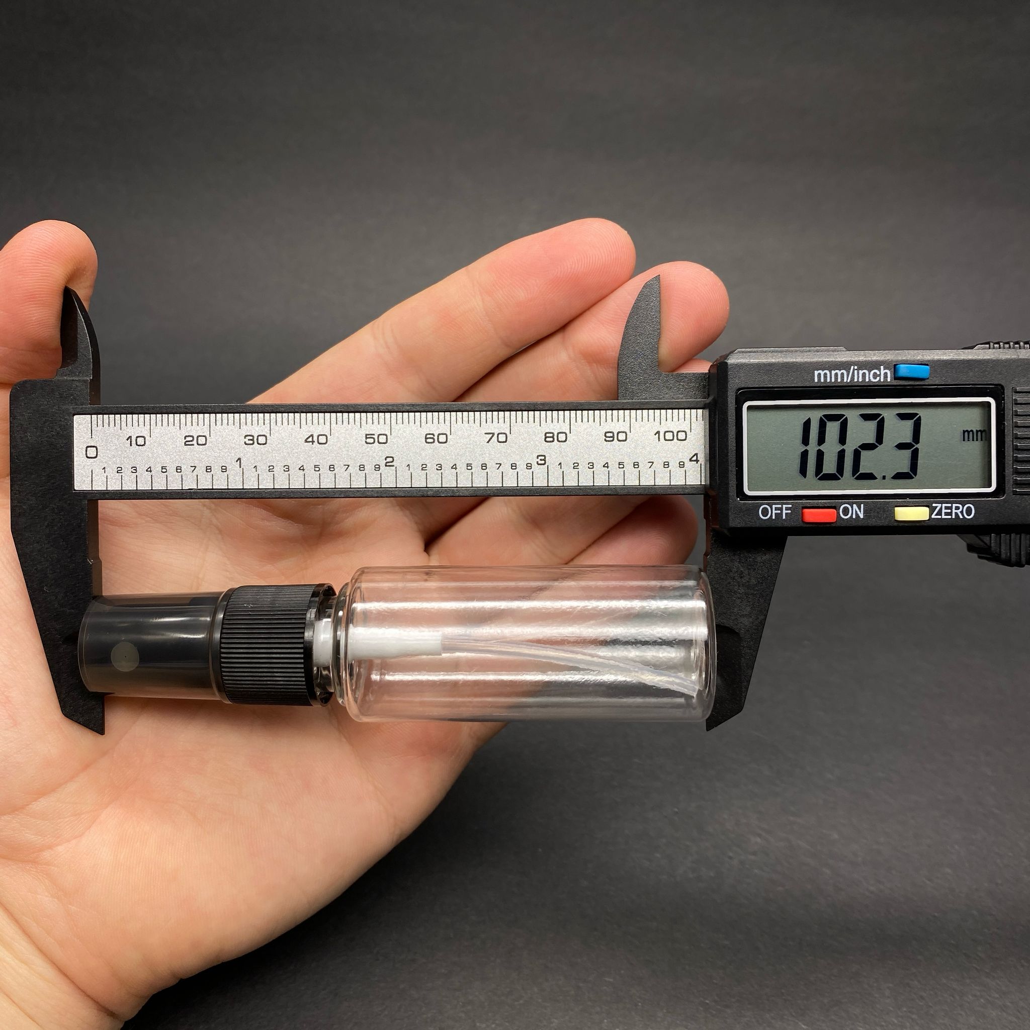 30 CC ŞEFFAF PET ŞİŞE - SİYAH SPREYLİ TESTER 30 ML PLASTİK ŞİŞE