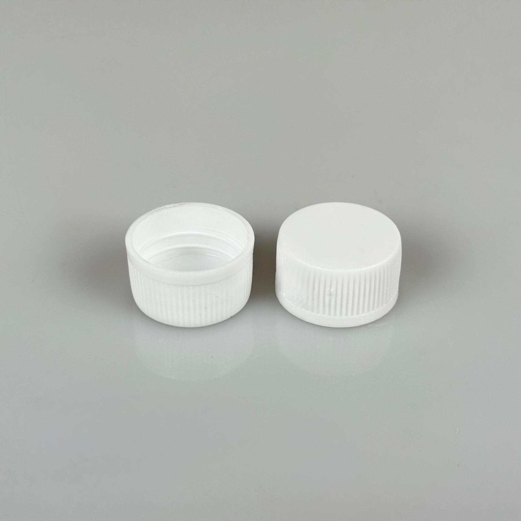 22 MM VİDALI BEYAZ PLASTİK KAPAK