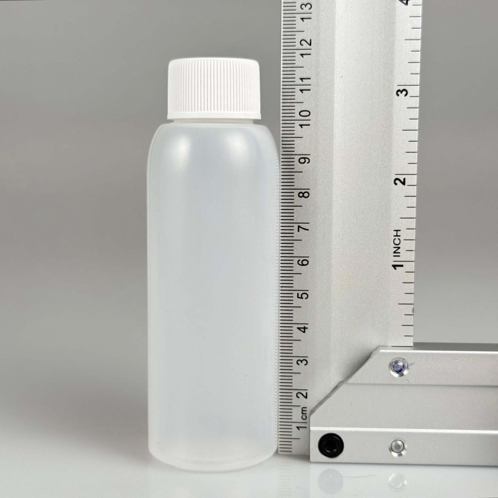 100 ML SIKILABİLİR YUMUŞAK PE POLİETİLEN PLASTİK ŞİŞE - CONTALI BEYAZ KAPAKLI ASETON ŞİŞESİ - 100 cc sos, yağ, kartuş, mürekkep vb için boş şişeler