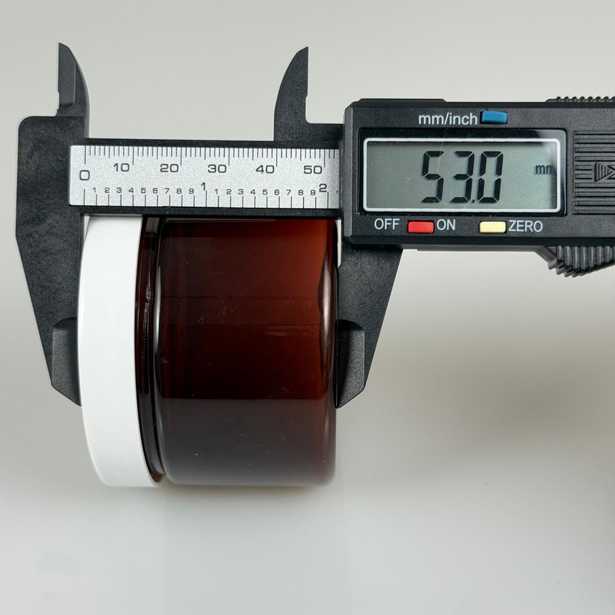 150 ML SERT PET KAVANOZ + BEYAZ PLASTİK KAPAK + İÇ TIPA - 150 CC KALIN AMBER PLASTİK KAVANOZ BEYAZ PLASTİK KAPAKLI İÇ TIPALI TAKIM - KREM KAVANOZLARI