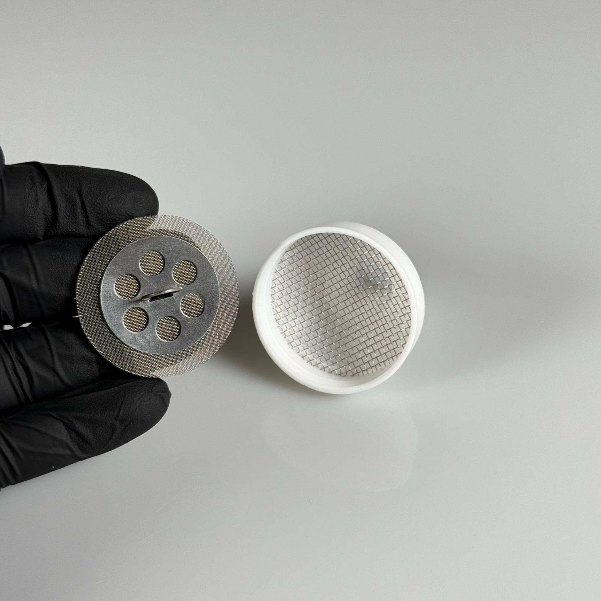 EKSTRA ÇİFT SÜZGEÇLİ SAPLI - HUNİ YAĞ SÜZGECİ - SÜZGEÇLİ HUNİ - YAĞ HUNİSİ