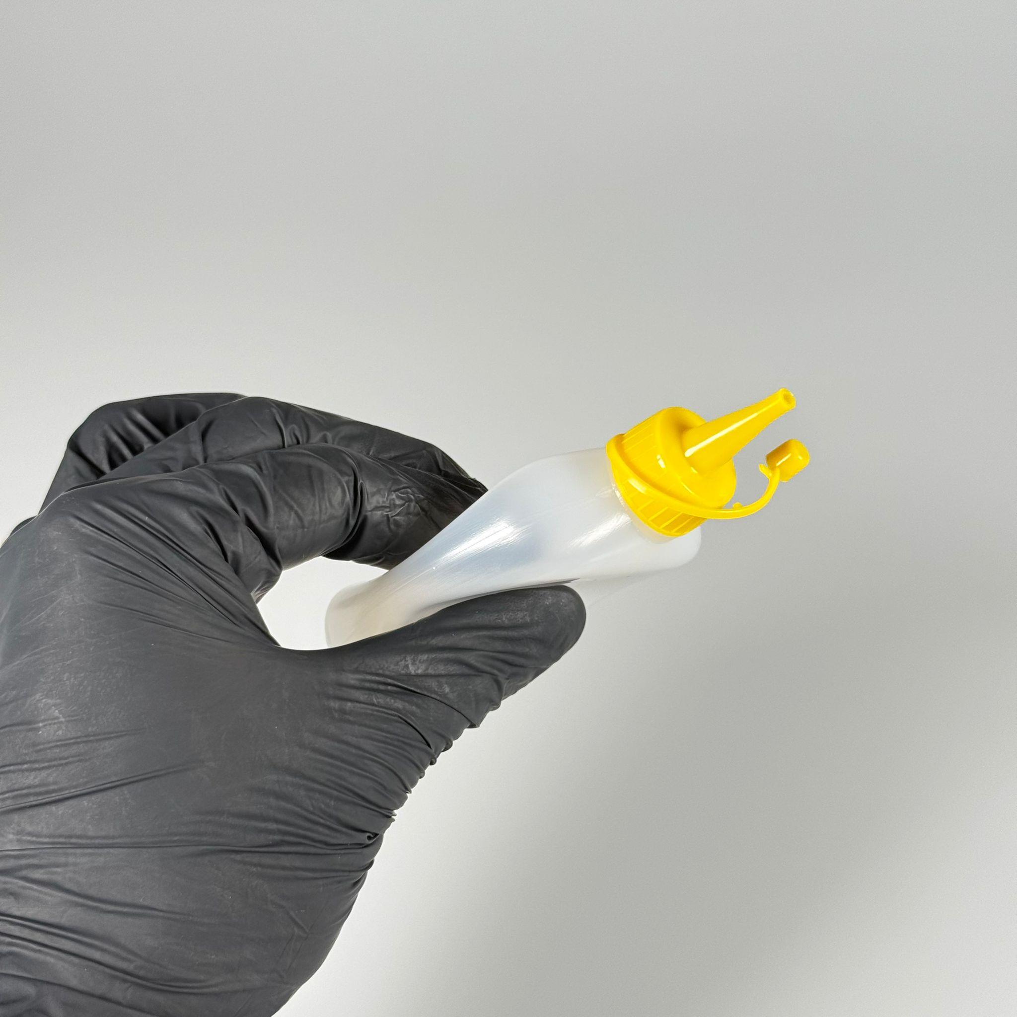 60 CC CEP BOY SIKILABİLİR YAĞDANLIK SARI AKITICI KAPAKLI - SARI KÖR TIPALI - 60 ML PLASTİK BOŞ MAKİNE YAĞI ŞİŞESİ