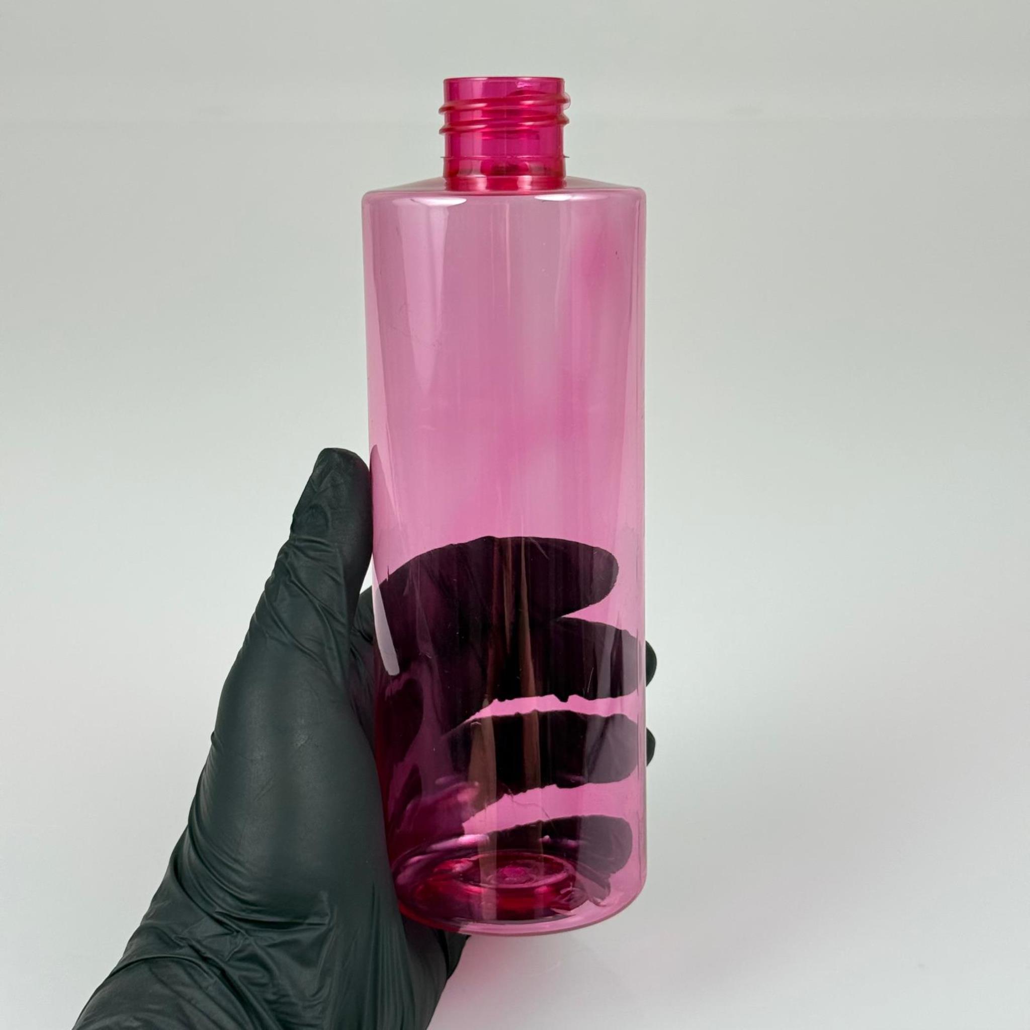 400 CC PEMBE PET ŞİŞE KAPAKSIZ (28 AĞIZ) - 400 ML KALIN PLASTİK ŞİŞE