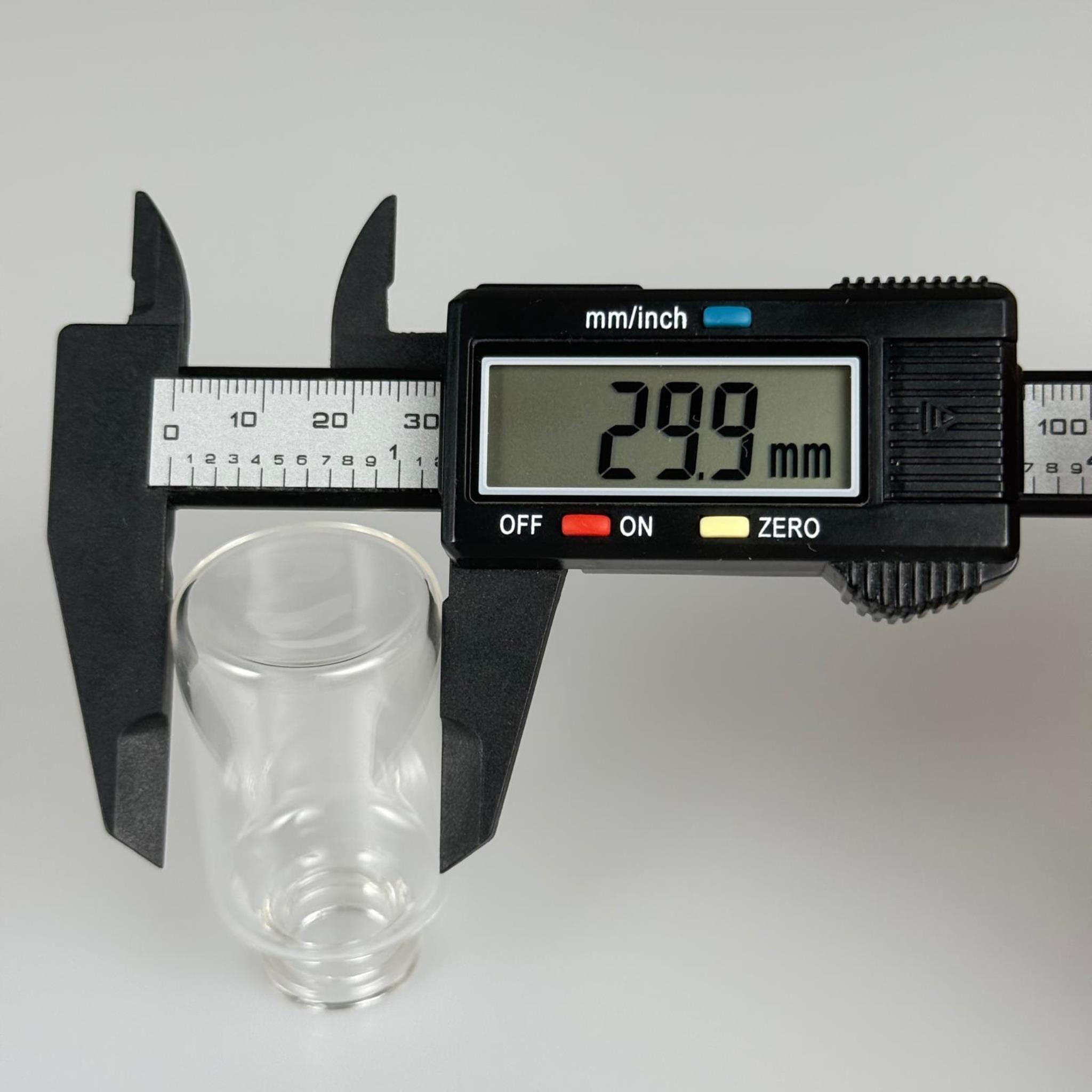 30x55 MM İNCE BOROSİLİKAT FLAKON CAM ŞİŞE 25 ML + BUTİL KAUÇUK TIPA 20 MM - ŞEFFAF CAM İLAÇ, ECZA, PENİSİLİN, MEDİKAL, LABORATUVAR, FARMASÖTİK ŞİŞELERİ