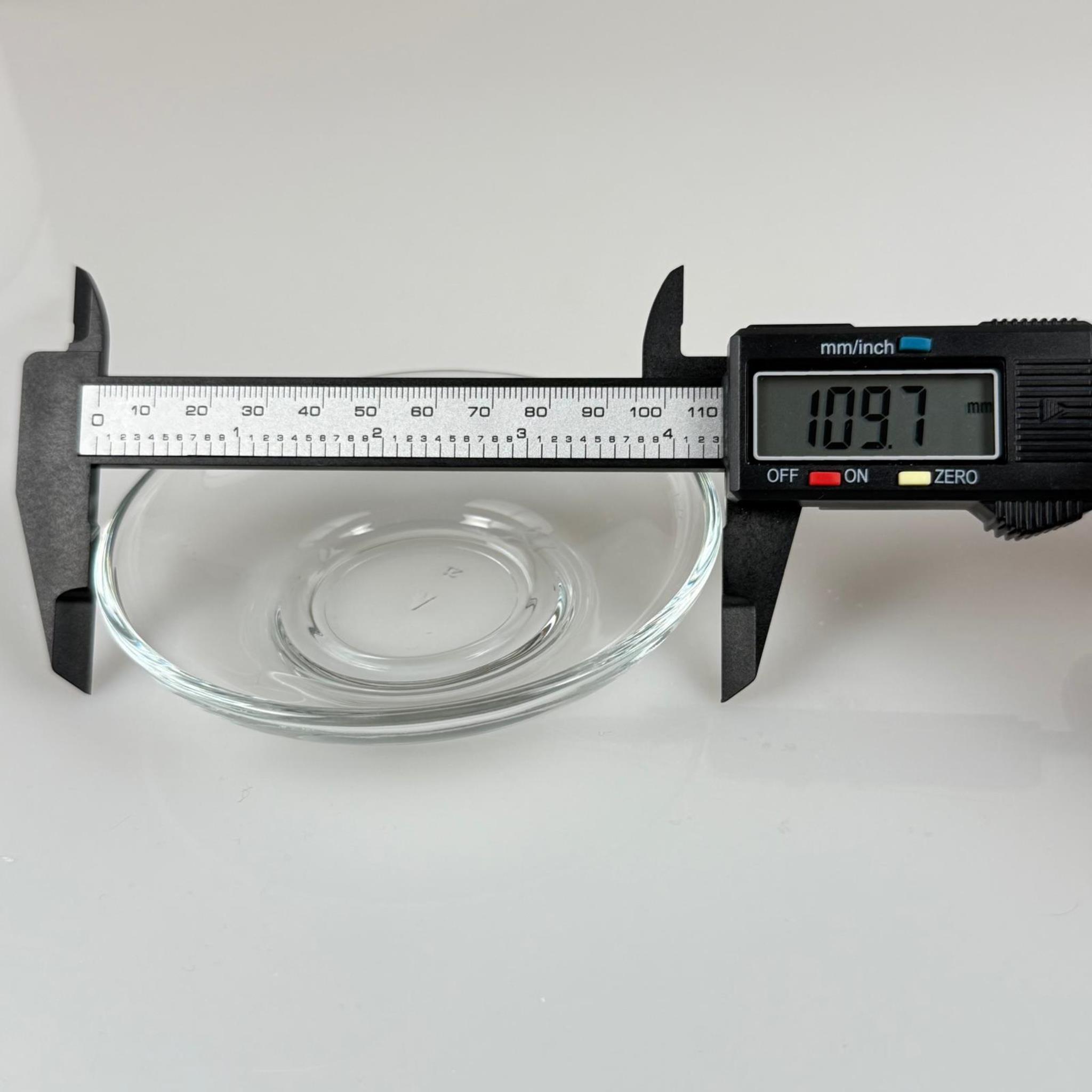 CAM ÇAY TABAK - LAV AJD268F KODLU ÇAY TABAĞI - 6 LI PAKET (AJDA BARDAK İÇİN) - BÜYÜK ÇAY BARDAKLARI İÇİN BÜYÜK ÇAY TABAK
