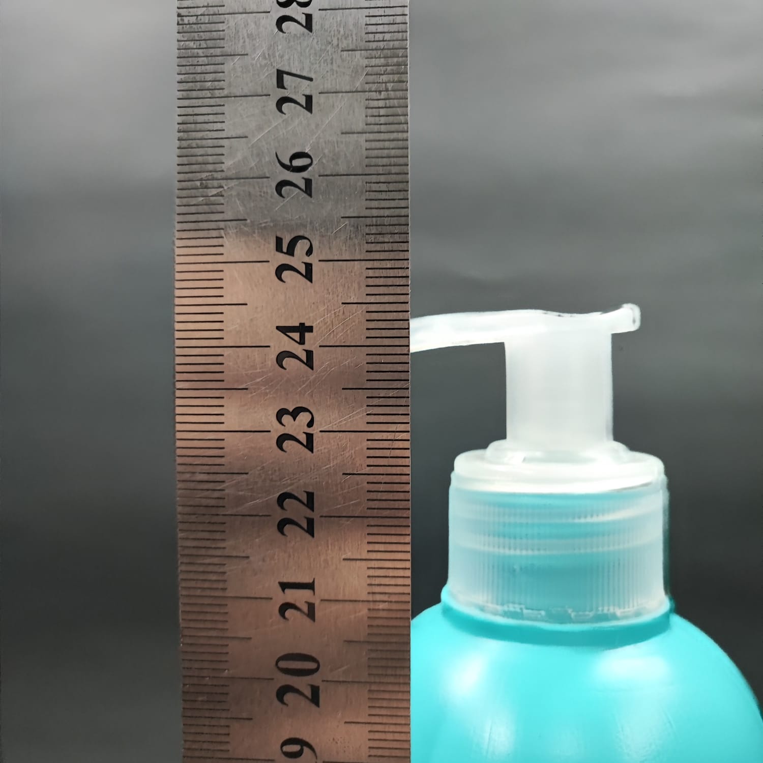 500 CC TURKUAZ POLİETİLEN PE ŞAMPUAN ŞİŞESİ - ŞEFFAF SIVI SABUN POMPALI - 500 ML PE ŞAMPUAN ŞİŞESİ