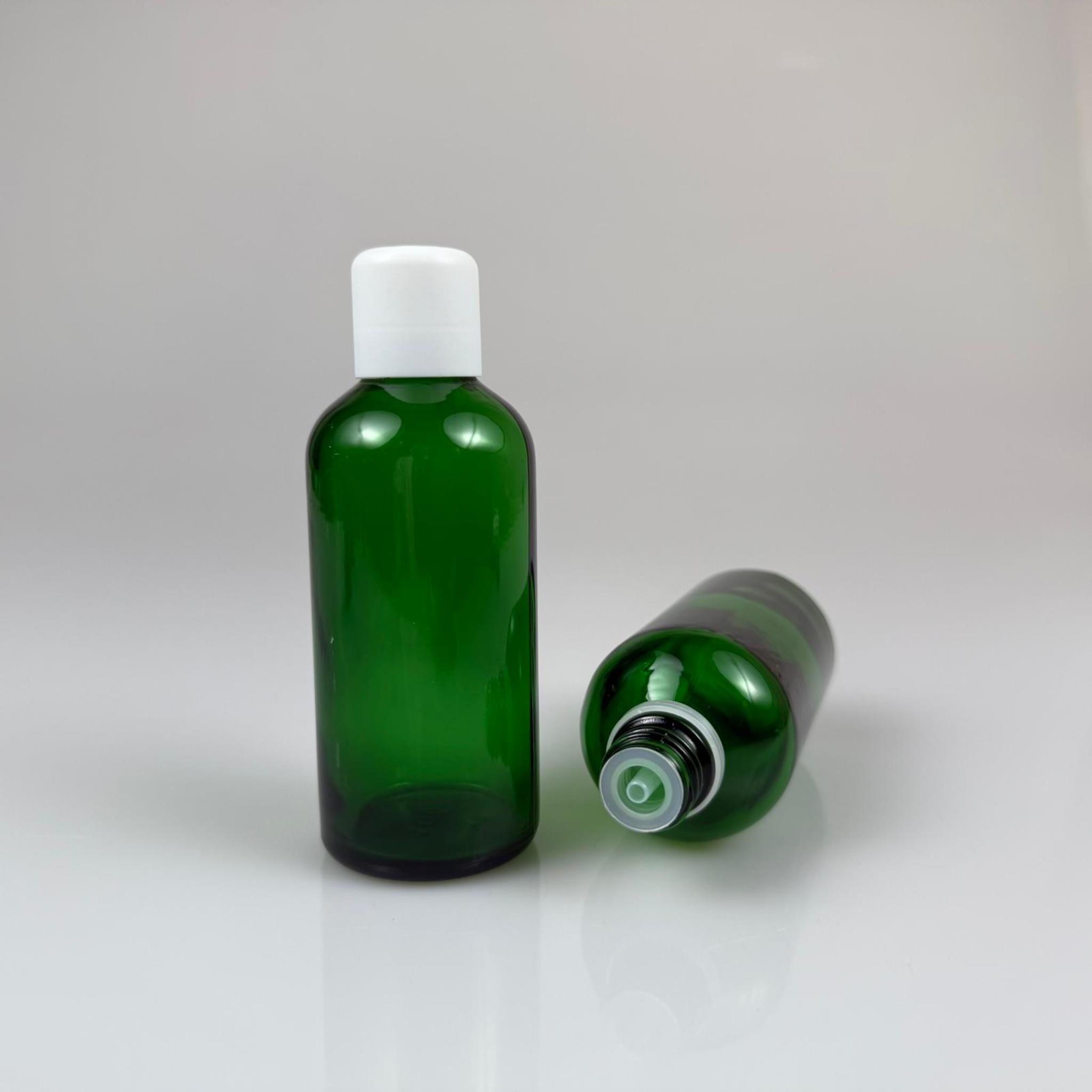 100 CC YEŞİL CAM ŞİŞE + İÇTEN DAMLALIKLI ÇOCUK KİLİTLİ BEYAZ KAPAK - YEŞİL 100 ML KİLİT KAPAKLI DAMLATMALI ŞİŞE
