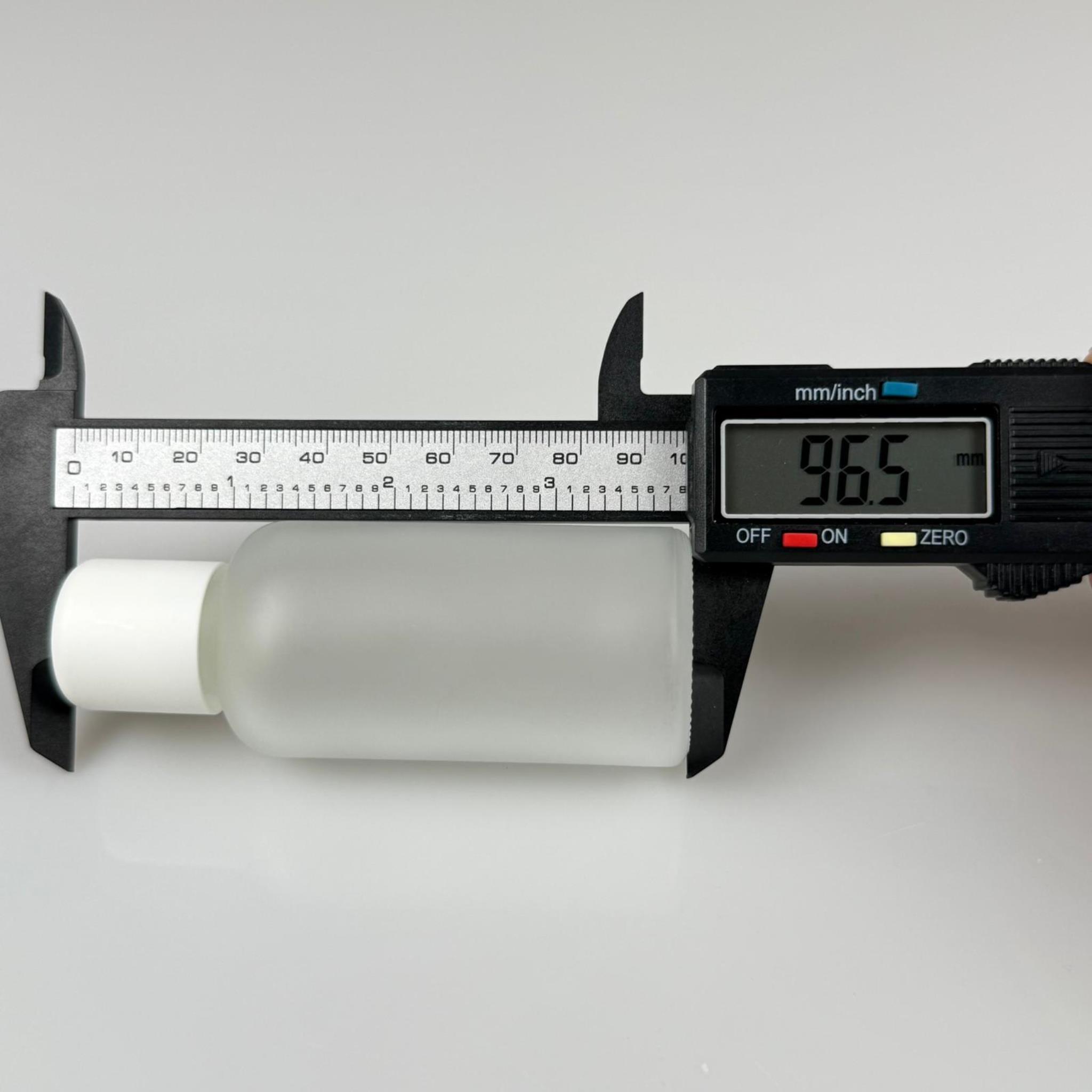 50 CC BUZLU CAM ŞİŞE + İÇTEN DAMLALIKLI ÇOCUK KİLİTLİ BEYAZ KAPAK - BUZLU 50 ML KİLİT KAPAKLI DAMLATMALI ŞİŞE