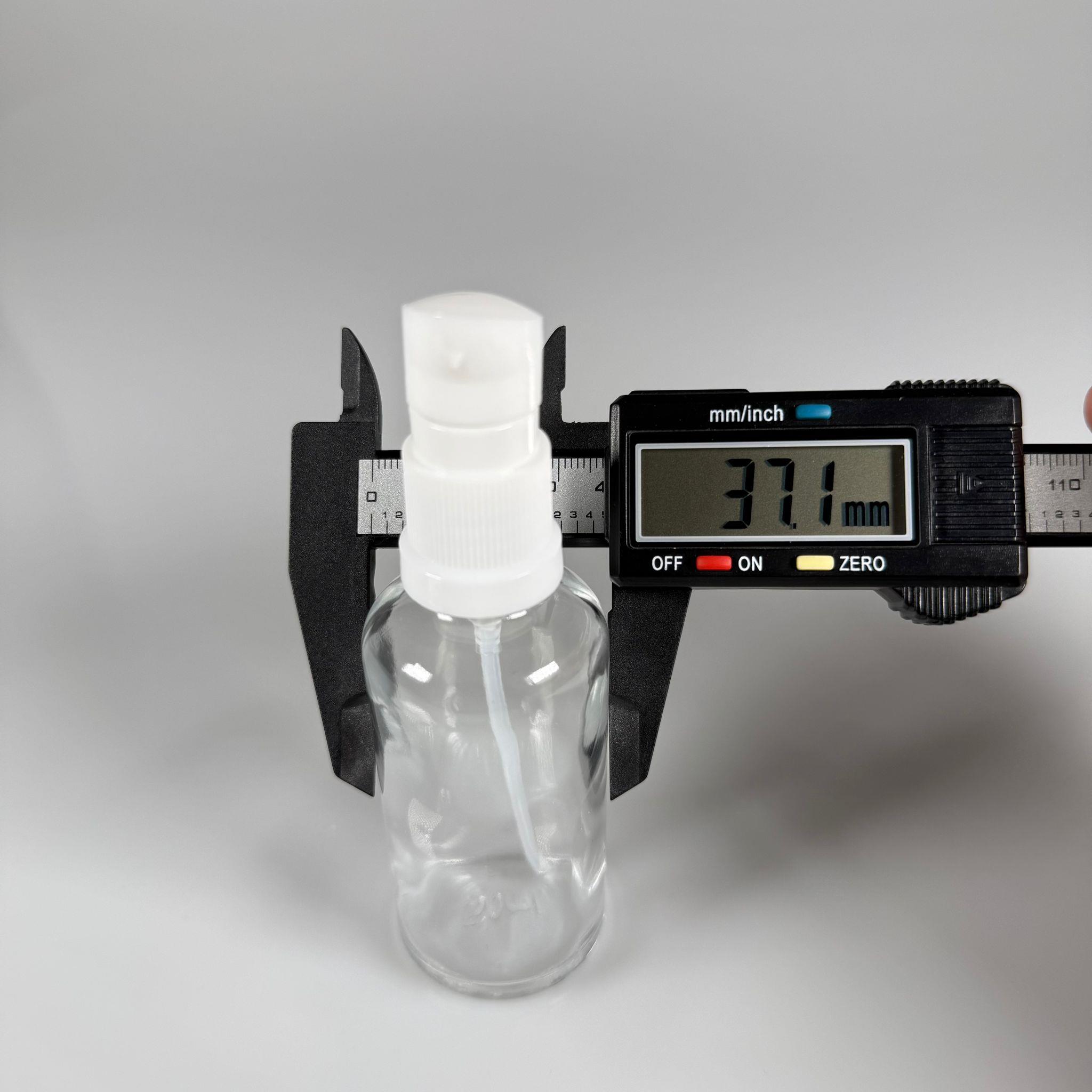 50 CC ŞEFFAF CAM ŞİŞE - SIZDIRMAZ ETEKLİ BEYAZ LOSYON POMPALI TAKIM - 50 ML LOSYON ŞİŞESİ - YAĞ, KREM GİBİ YOĞUN KIVAMLI SIVILAR İÇİN CAM AMBALAJ