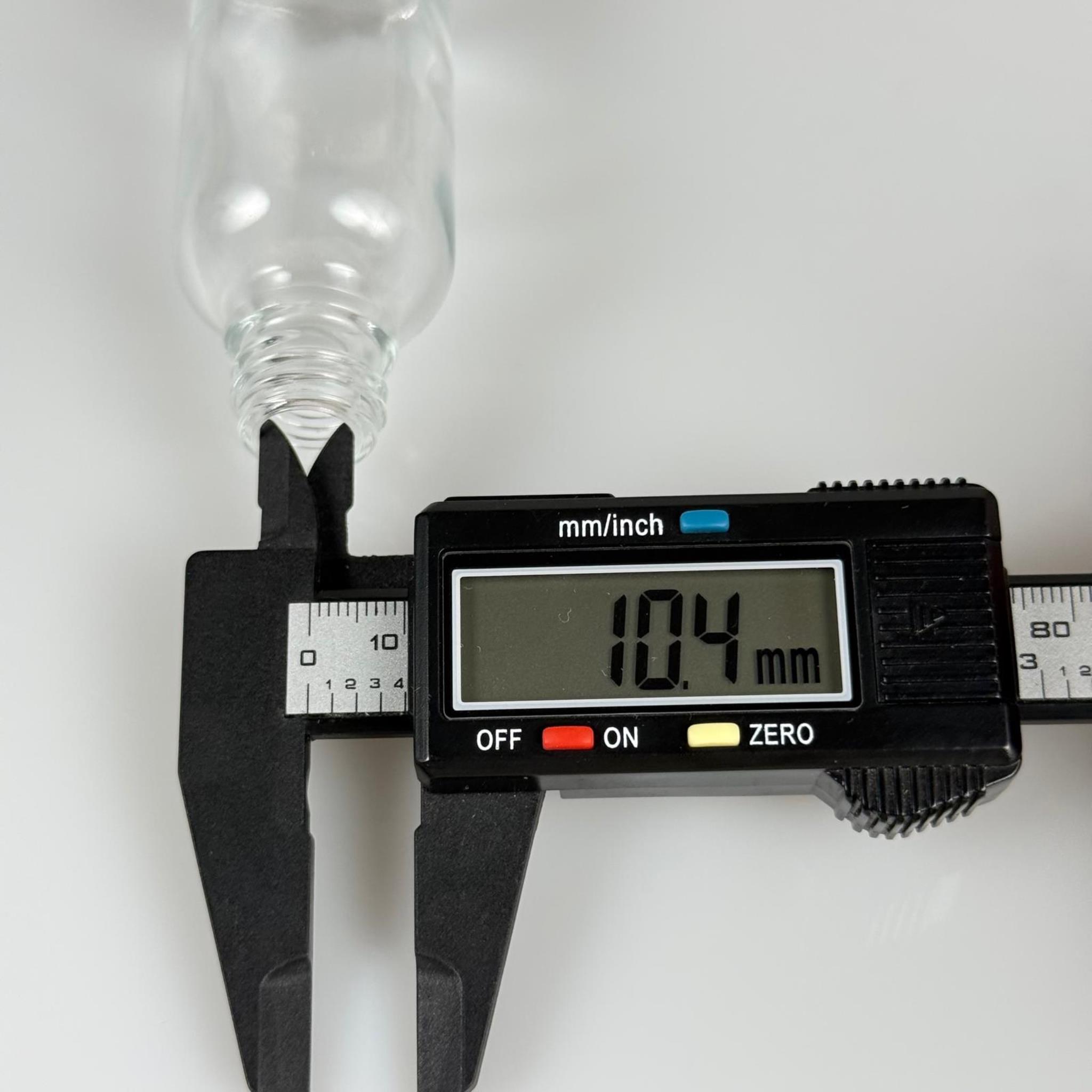 30 CC ŞEFFAF CAM ŞİŞE 18 MM AD