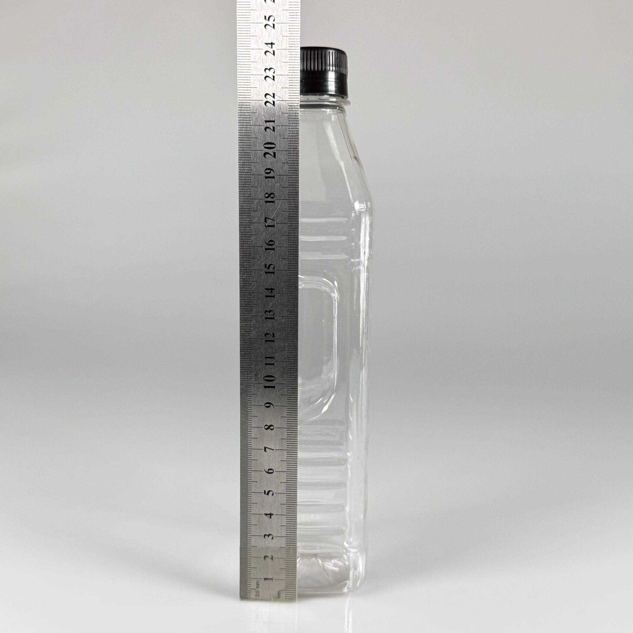 500 CC KÖŞELİ PET ŞİŞE - SİYAH KİLİTLİ KAPAKLI 0,5 LİTRE KARE PLASTİK ŞİŞE - ZEYTİNYAĞ ŞİŞESİ