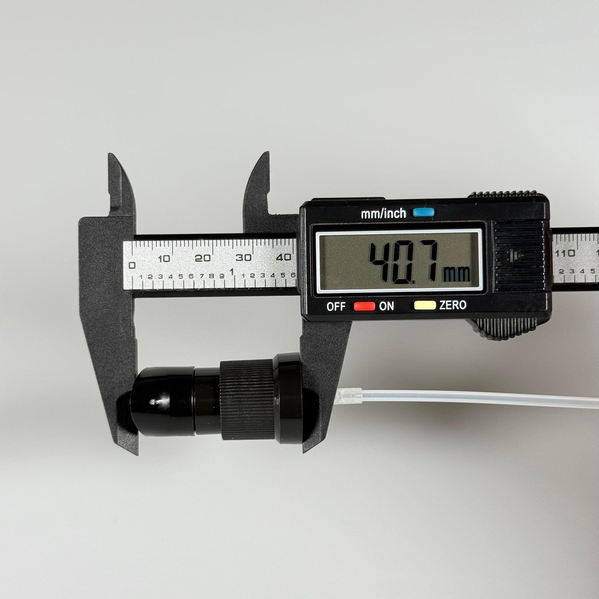 18 MM ETEKLİ LOSYON POMPASI SİYAH - 18 MM SERUM POMPASI (CAM ŞİŞELER İÇİN)