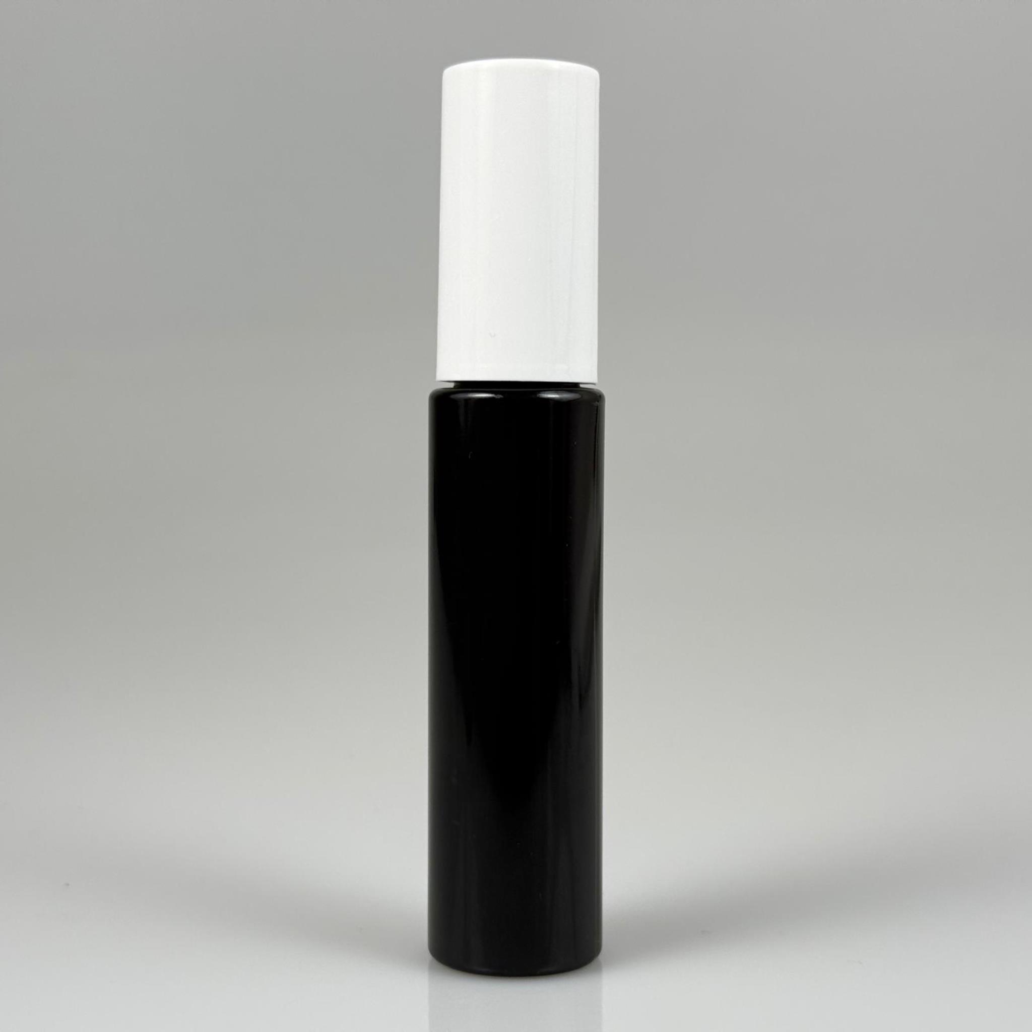 35 CC SİYAH PARFÜM ŞİŞESİ PLASTİK - SİYAH SPREY + BEYAZ KAPAK - 35 ML PARFÜM ŞİŞESİ PET