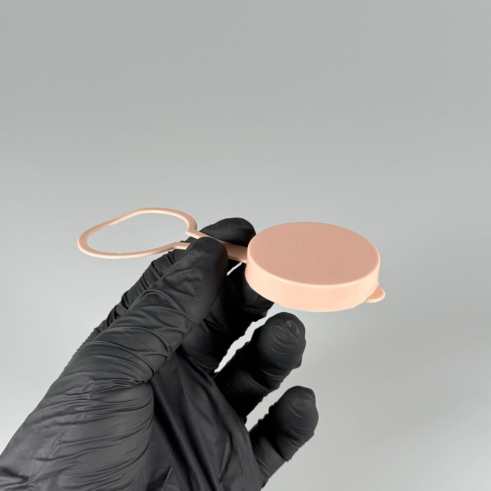 44 - 11 MM PLASTİK AYRAN KAPAĞI GEÇMELİ KAPAK - CAM SÜT ŞİŞESİ KAPAĞI - SÜTAŞ CAM AYRAN ŞİŞESİ KAPAĞI - NOSTALJİ SÜT AYRAN KAPAK - PEMBE