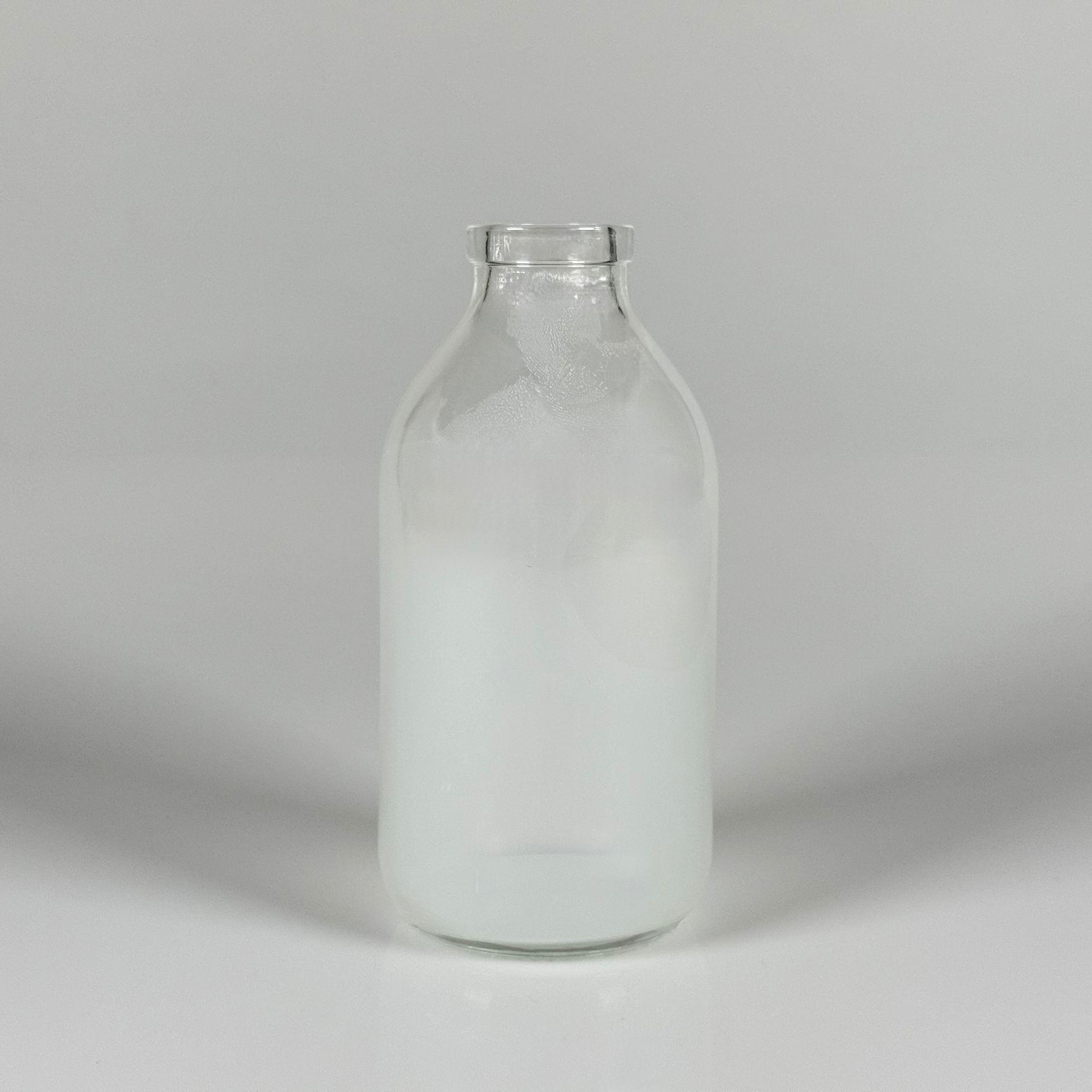 250 CC ŞEFFAF CAM SERUM ŞİŞESİ KAPAKSIZ (32 AĞIZ) - 250 CC BOŞ SERUM ŞİŞESİ - ÜSTÜ SÜLFÜR KAPLAMA, SUYA TUTUNCA ŞEFFAF RENGİ ALIR - TİP 2 İLACA ECZAYA  UYGUN